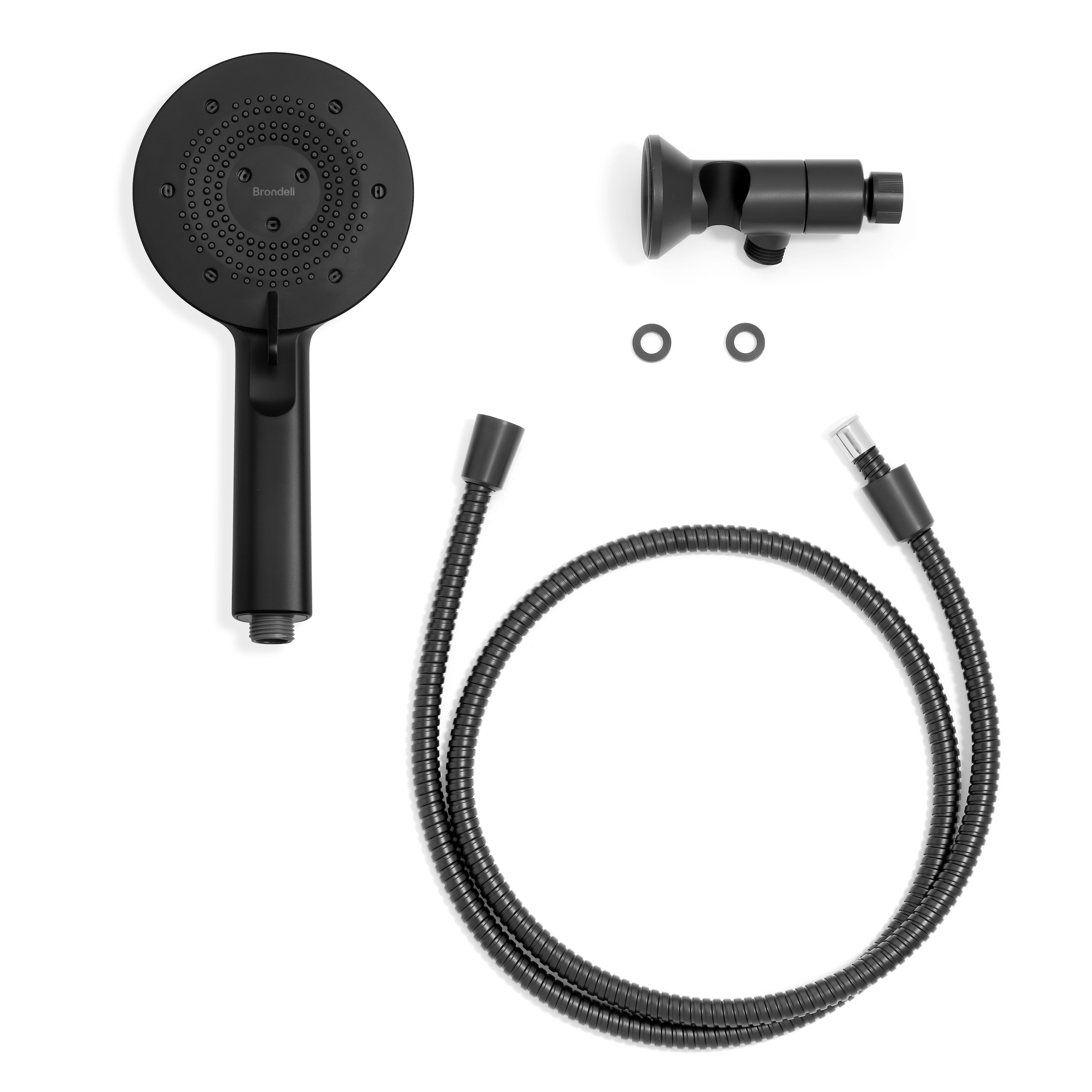 Brondell NE80-HSHNBB-MB Fixed-Showerhead - View #5