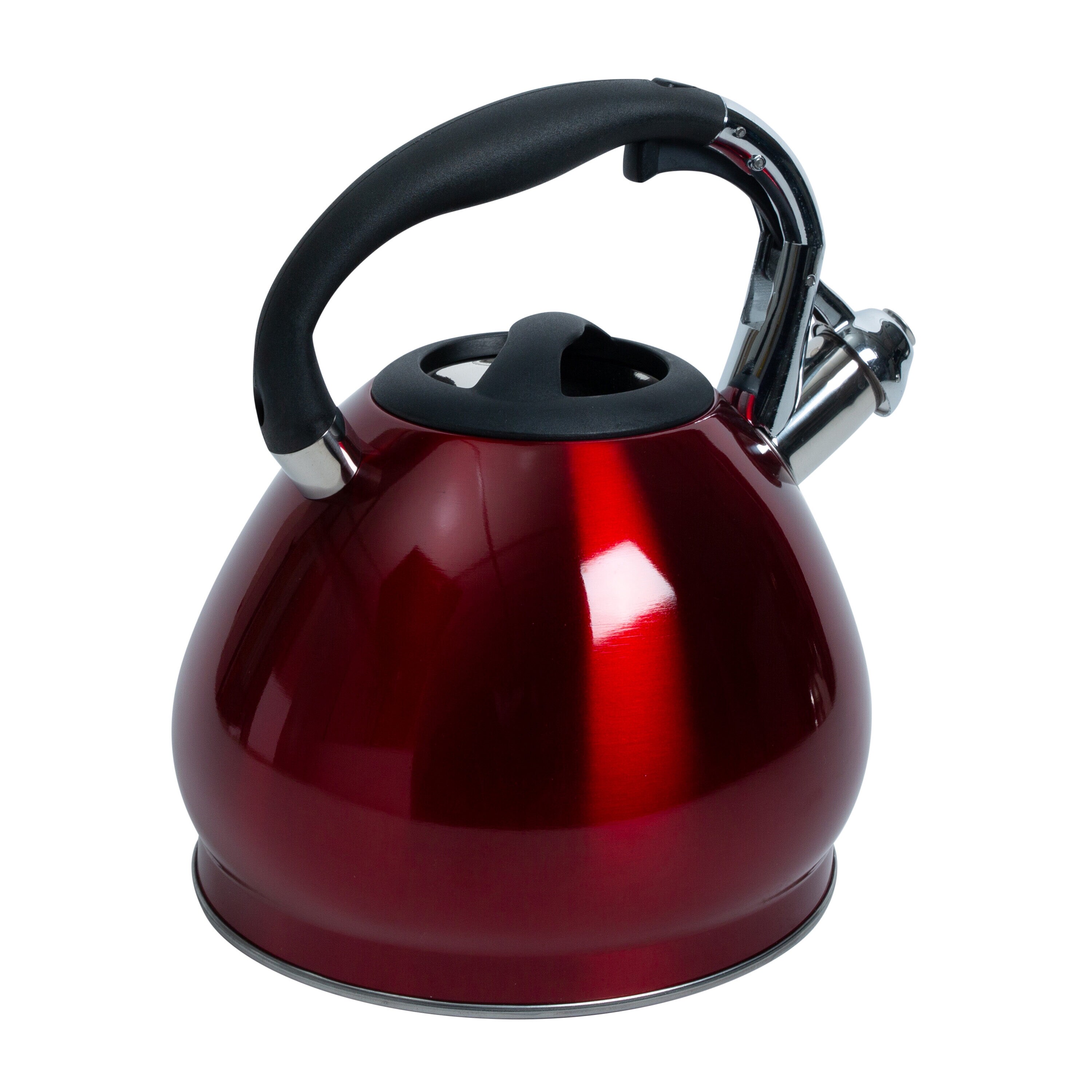 J&V Textiles 10-Cup Stainless Steel 2.5 qt. Whistling Tea Kettle | 885