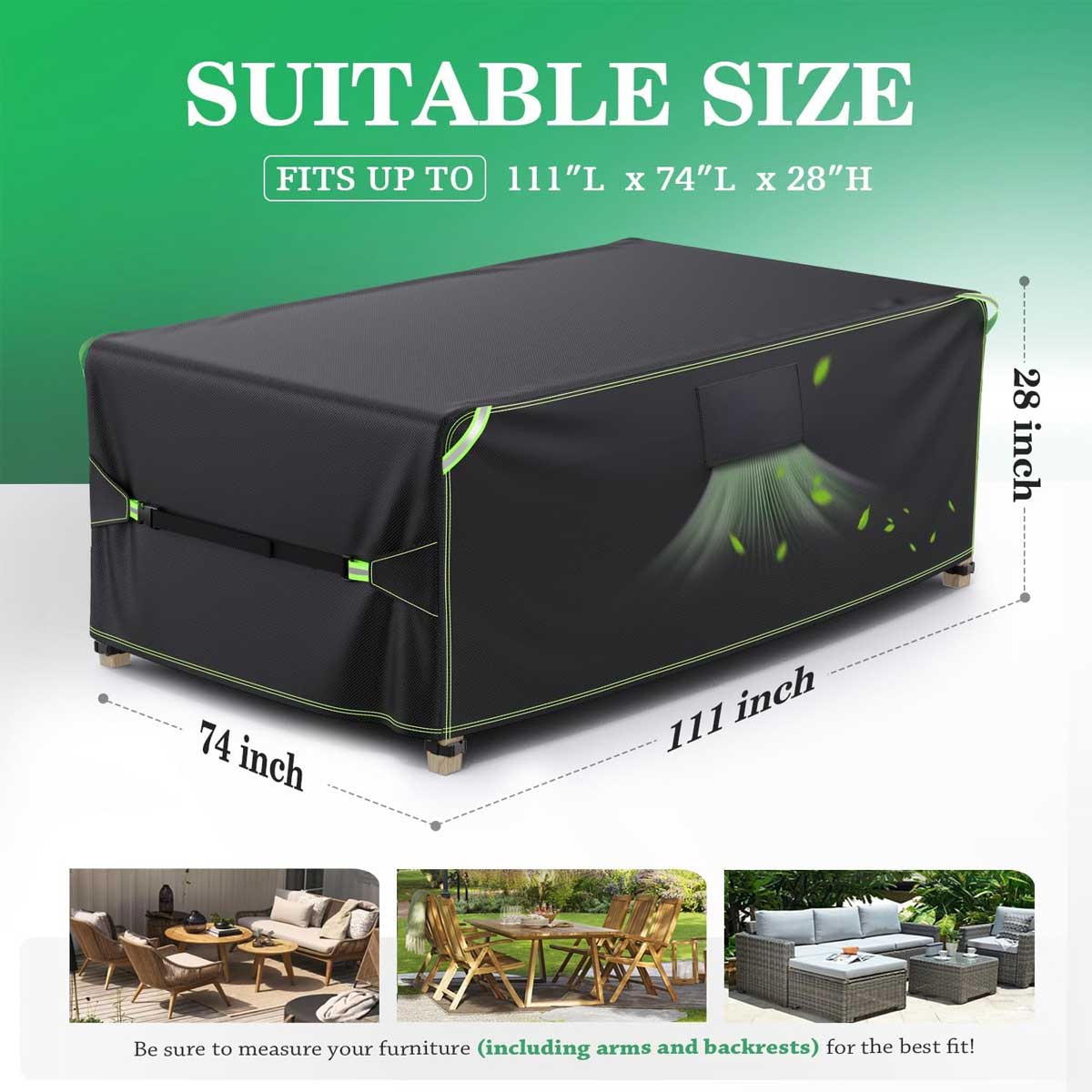 Aoibox LABPC2916 Patio-Furniture-Covers - View #2