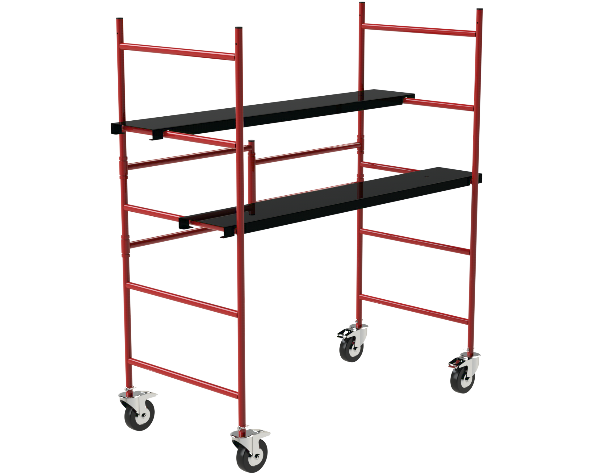 Build Frames Steel 5.12-ft H x 3.65-ft L Adjustable Rolling Scaffold 900-lb MPMFS5+BFL Sansujyuku sansujyuku.com