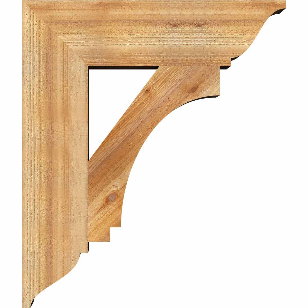 Ekena Millwork BKT06X24X28IMP01RWR Exterior-Brackets-Braces - View #3