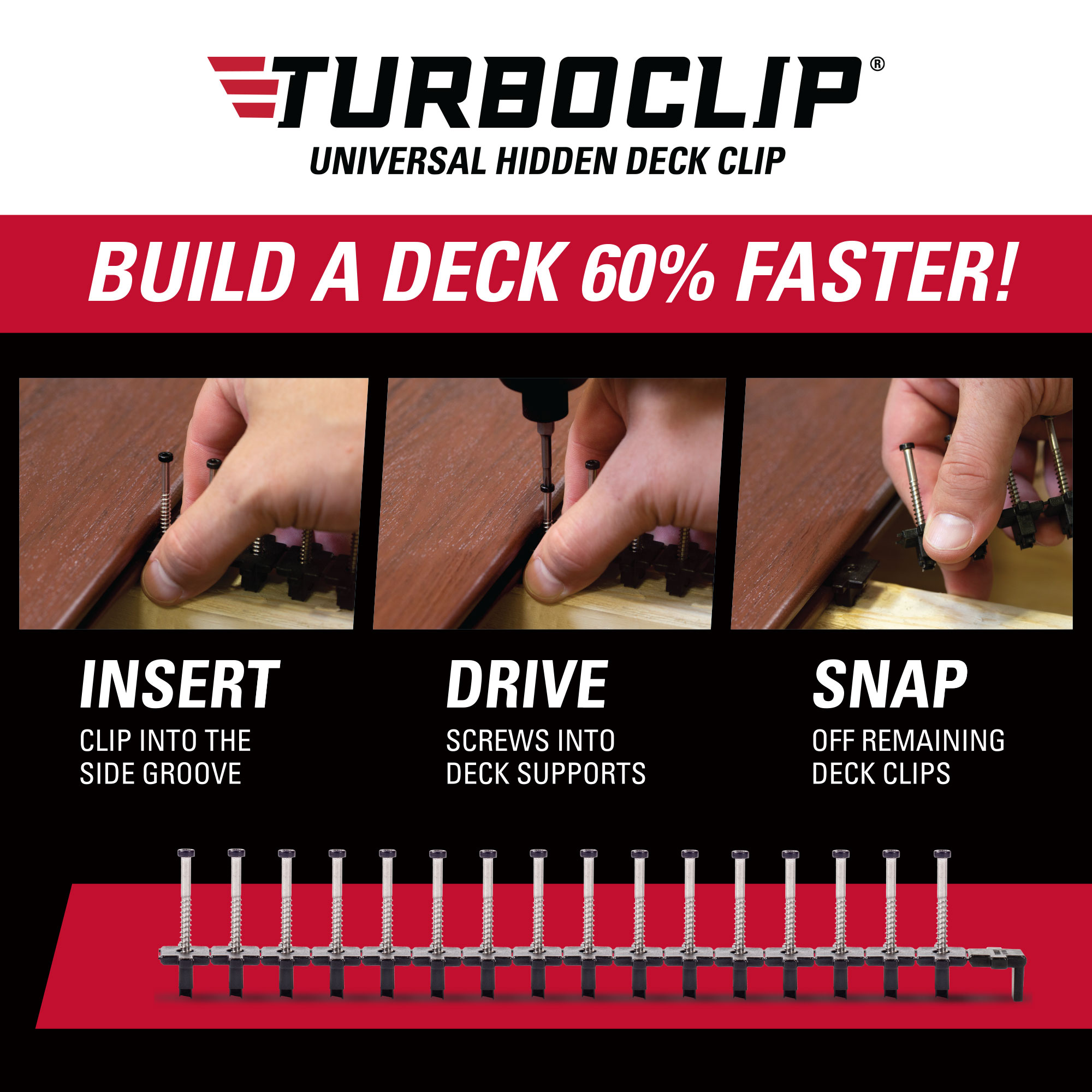 TurboClip 89292 Hidden-Deck-Fasteners - View #4