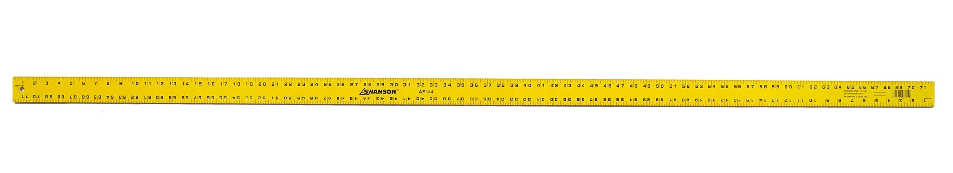 Jam Paper Stainless Steel 12-in Ruler - Black, Metal Yardstick - Durable, Accurate, and Stylish - Perfect for School, Office, and Crafts | 347M12BL