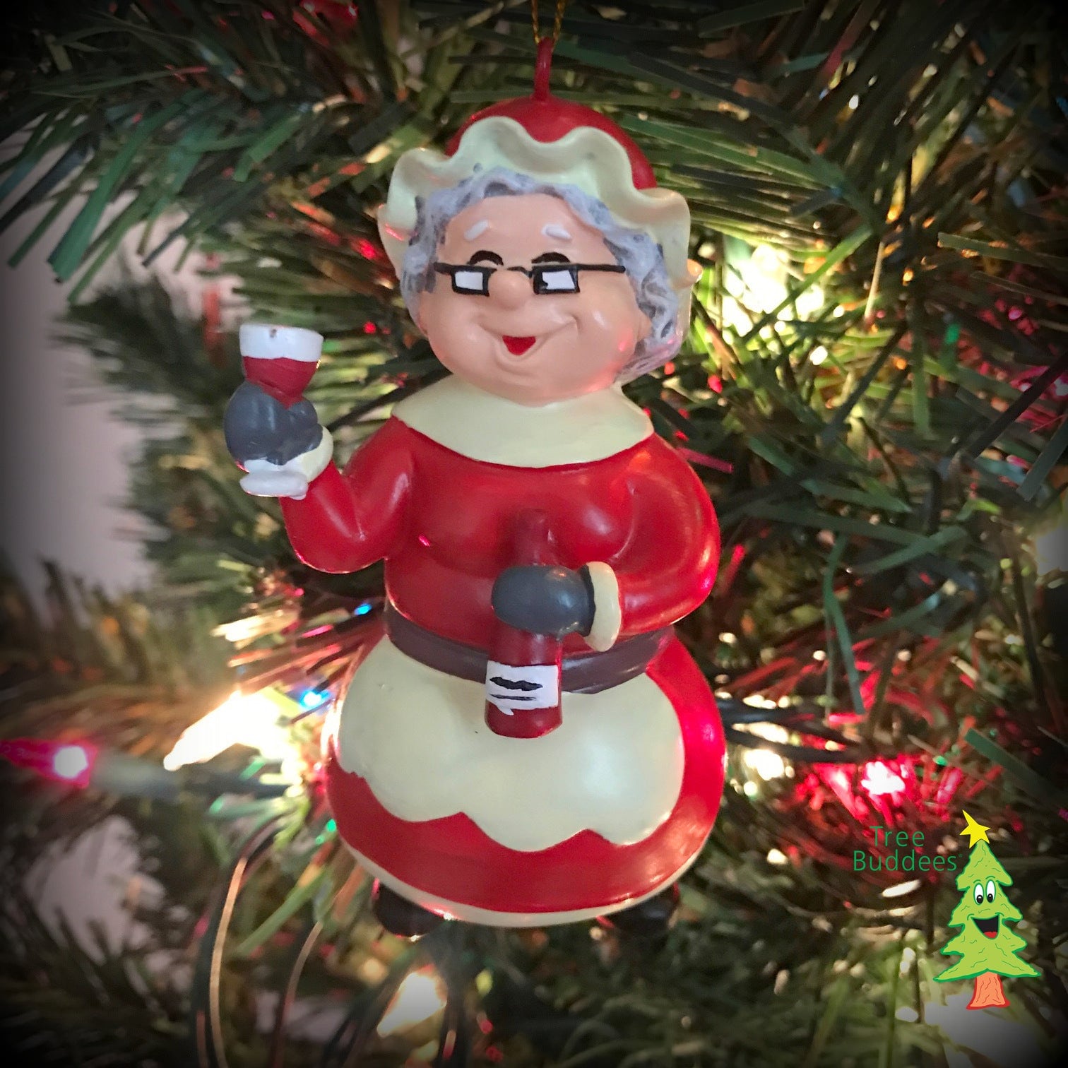 Tree Buddees TB: WINO MRS. CLAUS m060040 - View #3