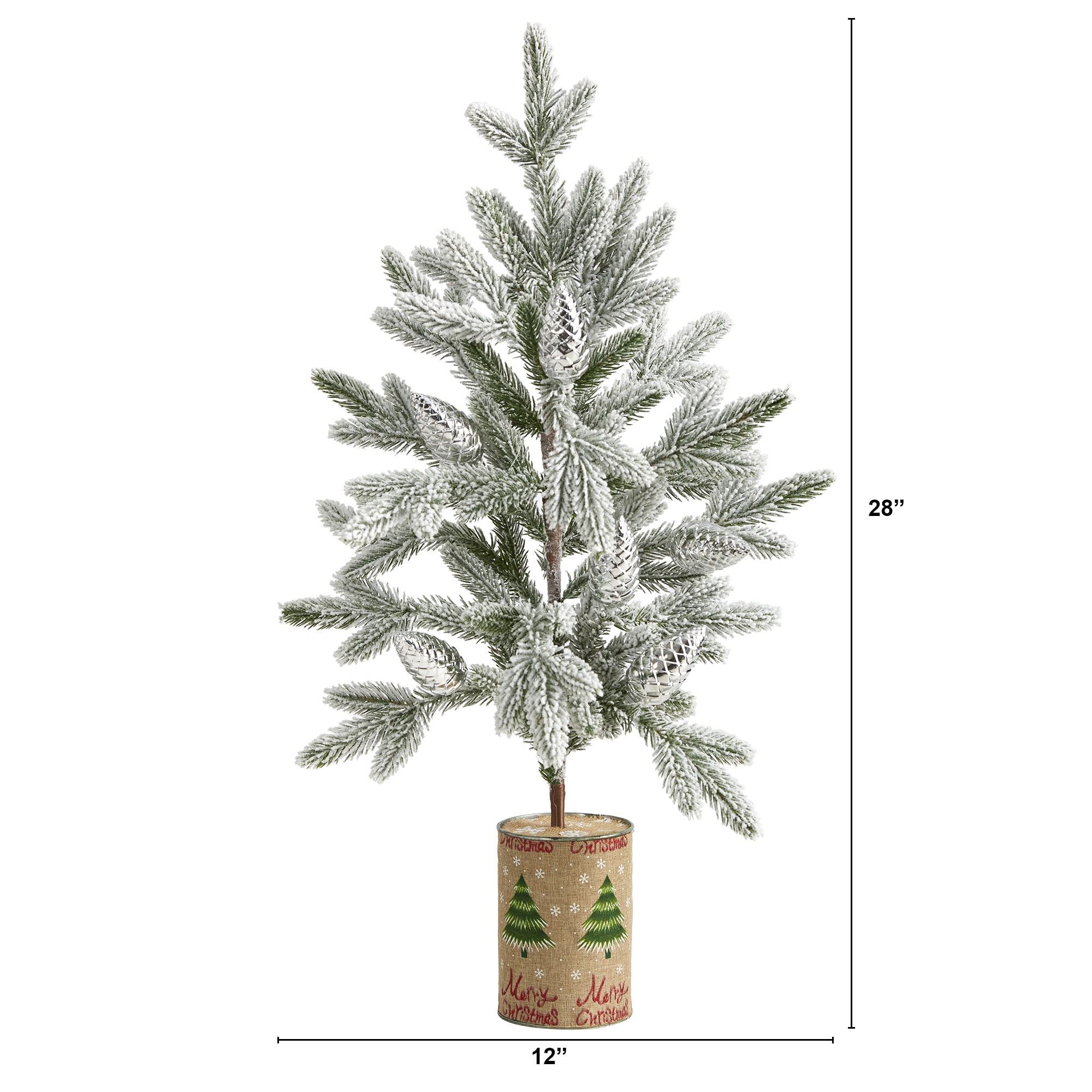 Nearly Natural T1988 Artificial-Christmas-Trees - View #3