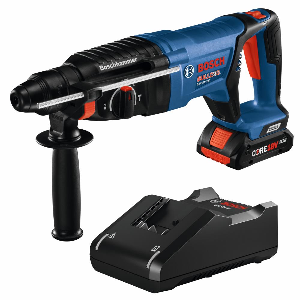 Bosch Bulldog Core18V 1-in Sds-plus Variable Speed Cordless Rotary Hammer Drill the Rotary Hammer Drills department Lowes.com