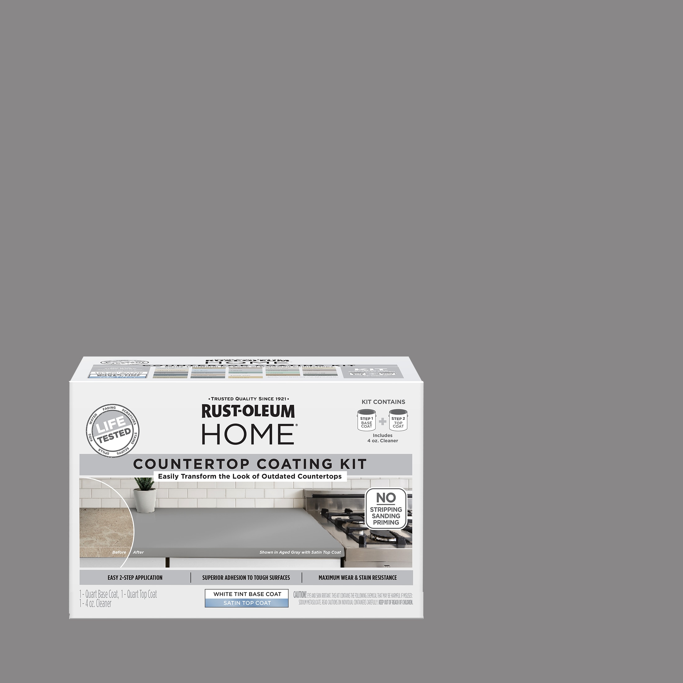 Rust-Oleum Rust-Oleum Home Fresh Concrete Satin Countertop Refinishing kit #38496206T