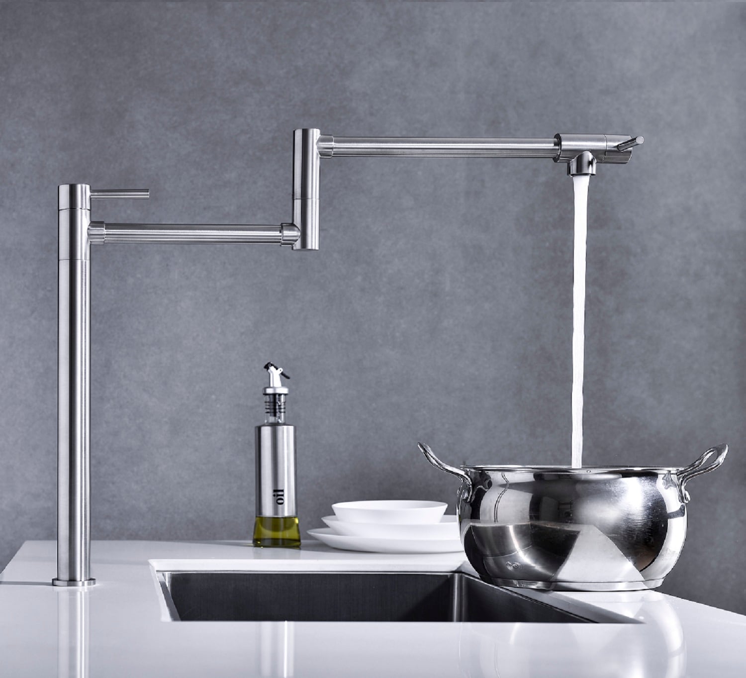 WELLFOR DTG-20BN Kitchen-Faucets - View #4