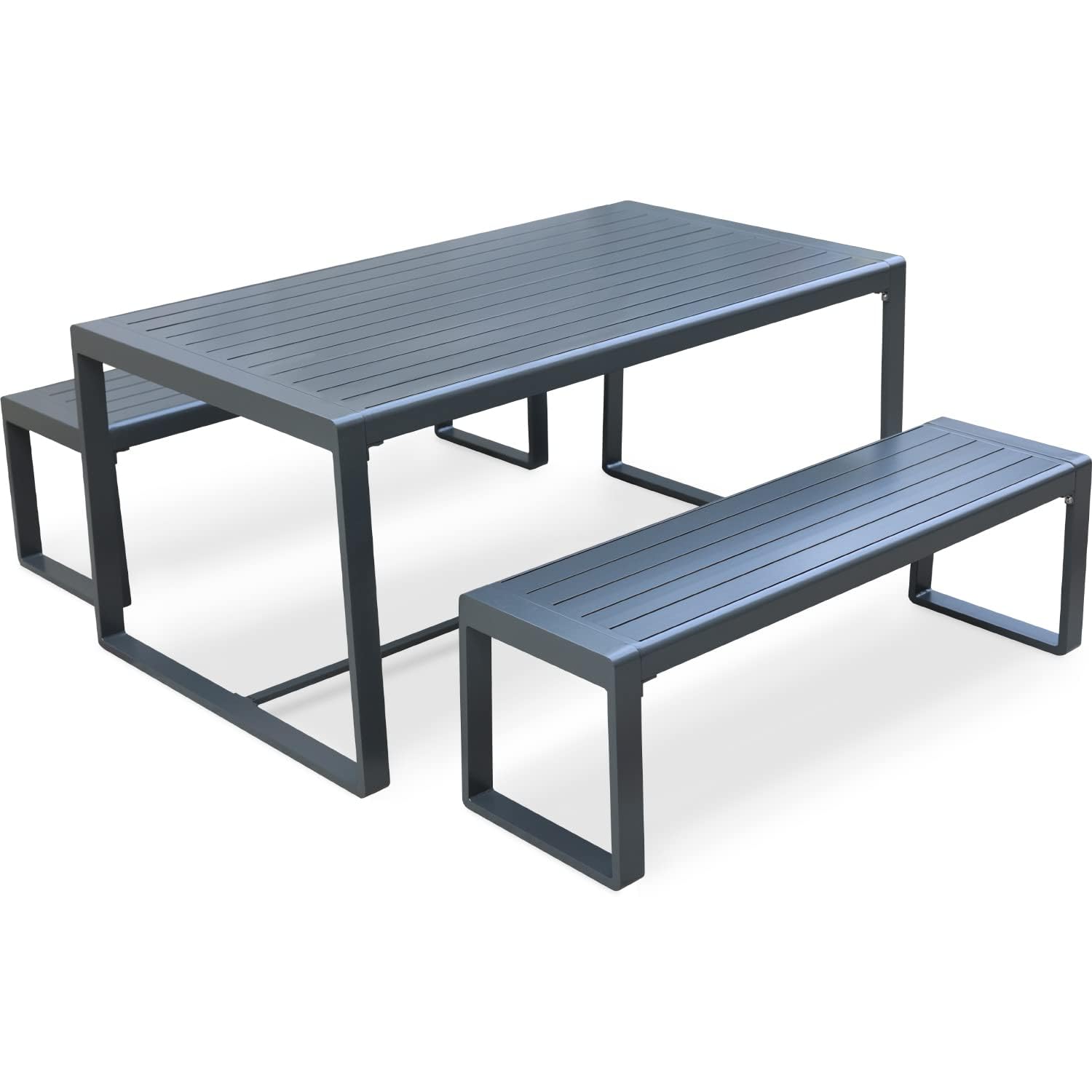 Aoodor A169-PCKCK AOODOR LLC Rectangle Outdoor Dining 35.8-in W x 63-in L