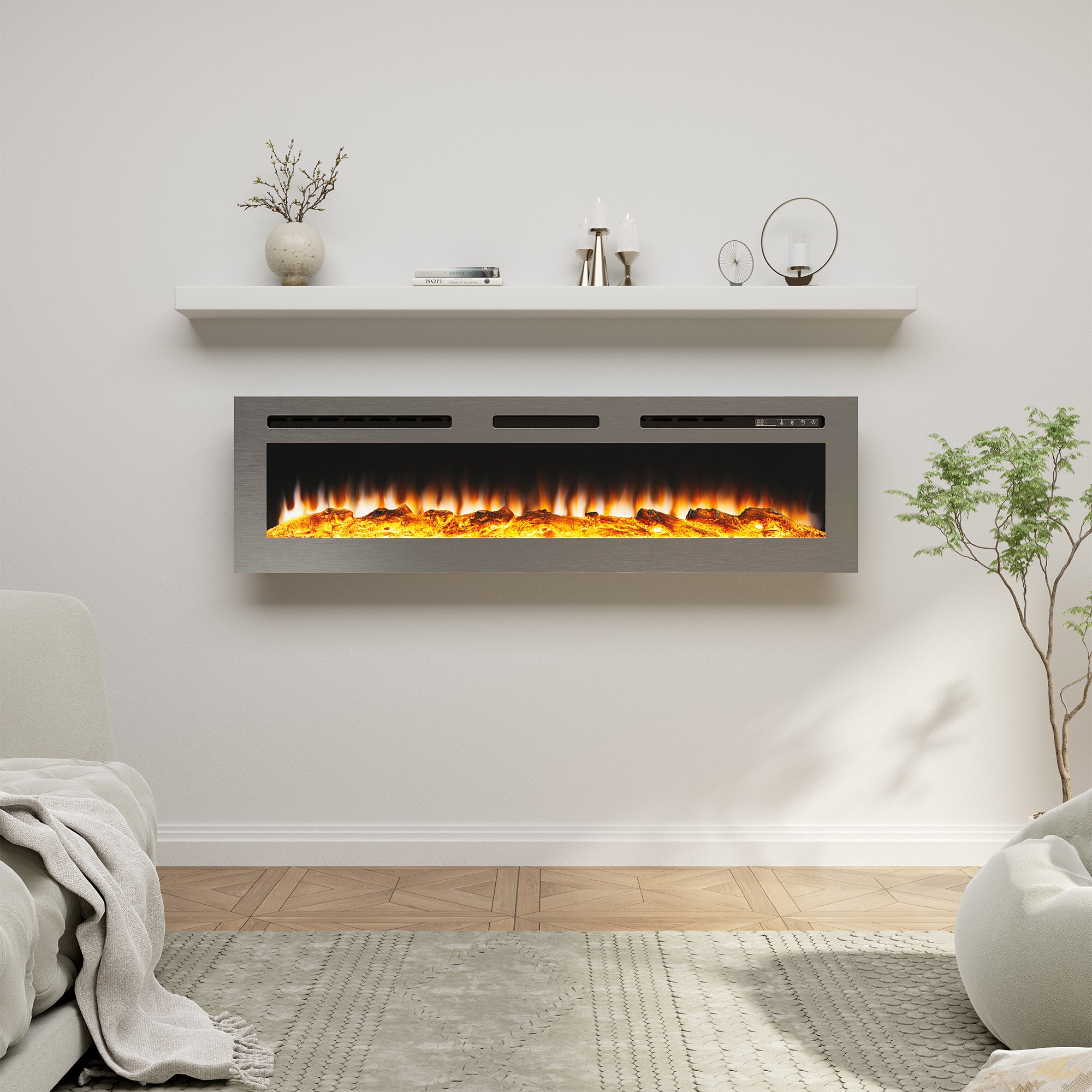 Clihome CL-W60 Electric-Fireplaces - View #2