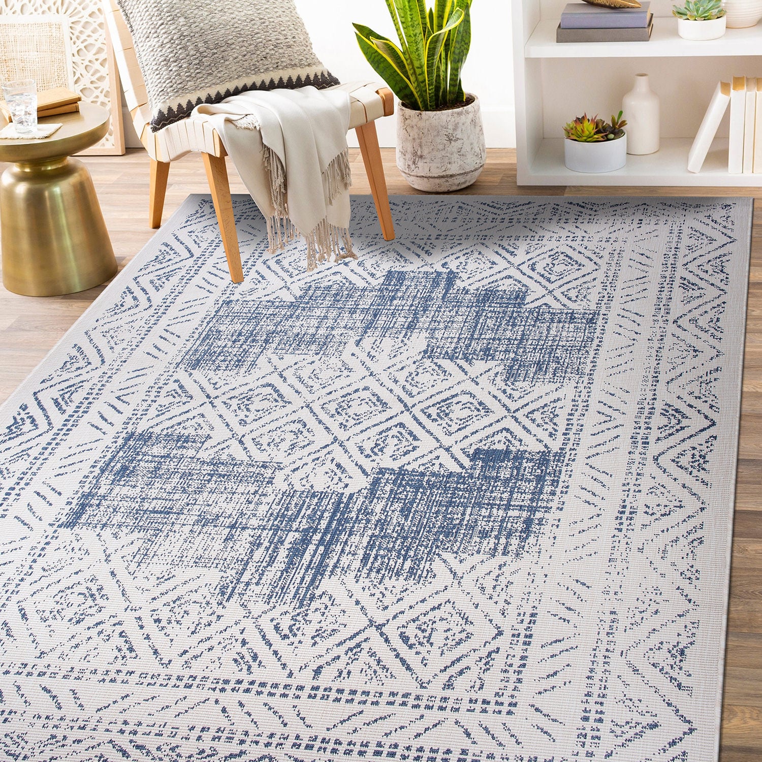 World Rug Gallery 4029BLUE8X10 rugs - View #10