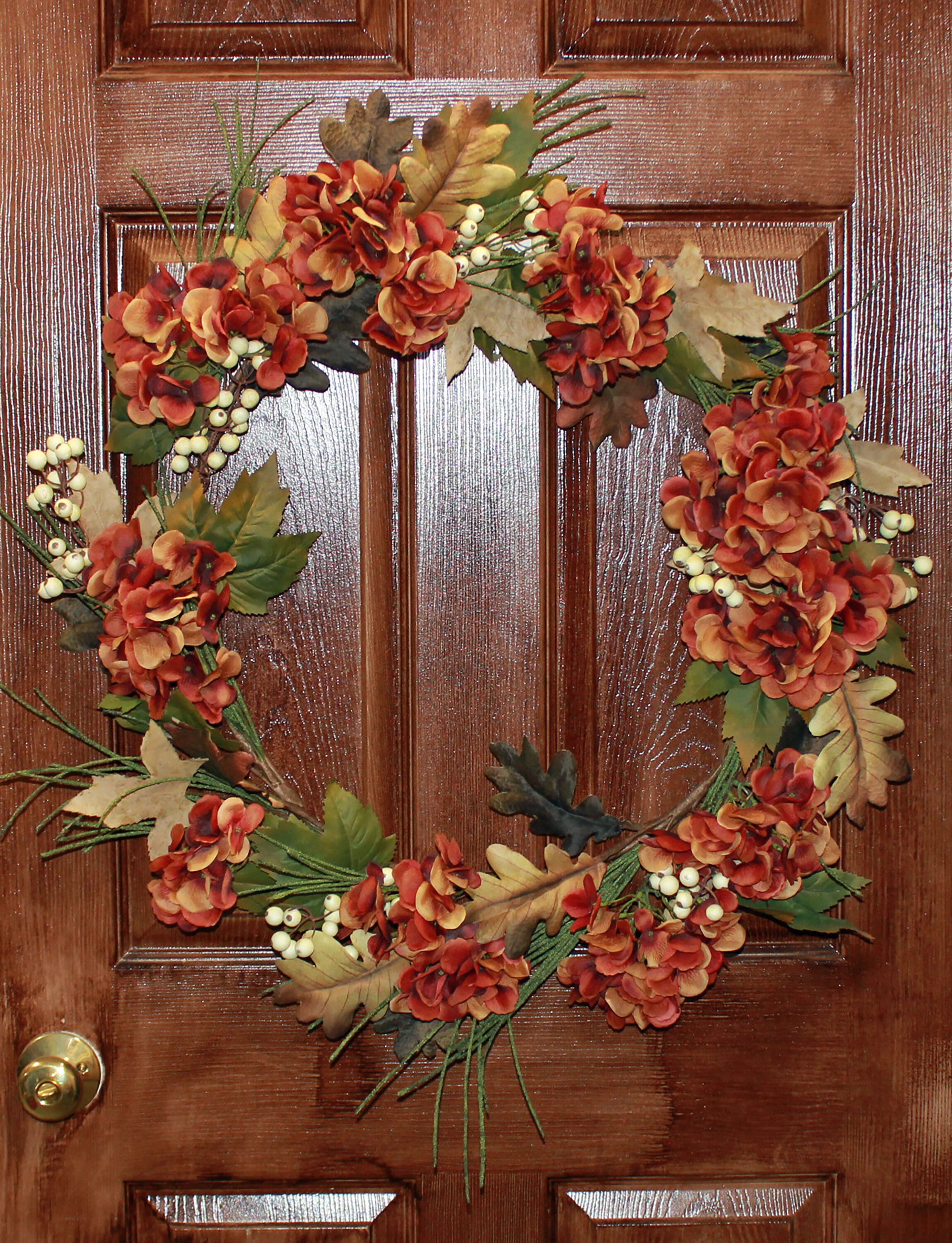 Worth Imports 9984 Artificial-Thanksgiving-Wreaths - View #3