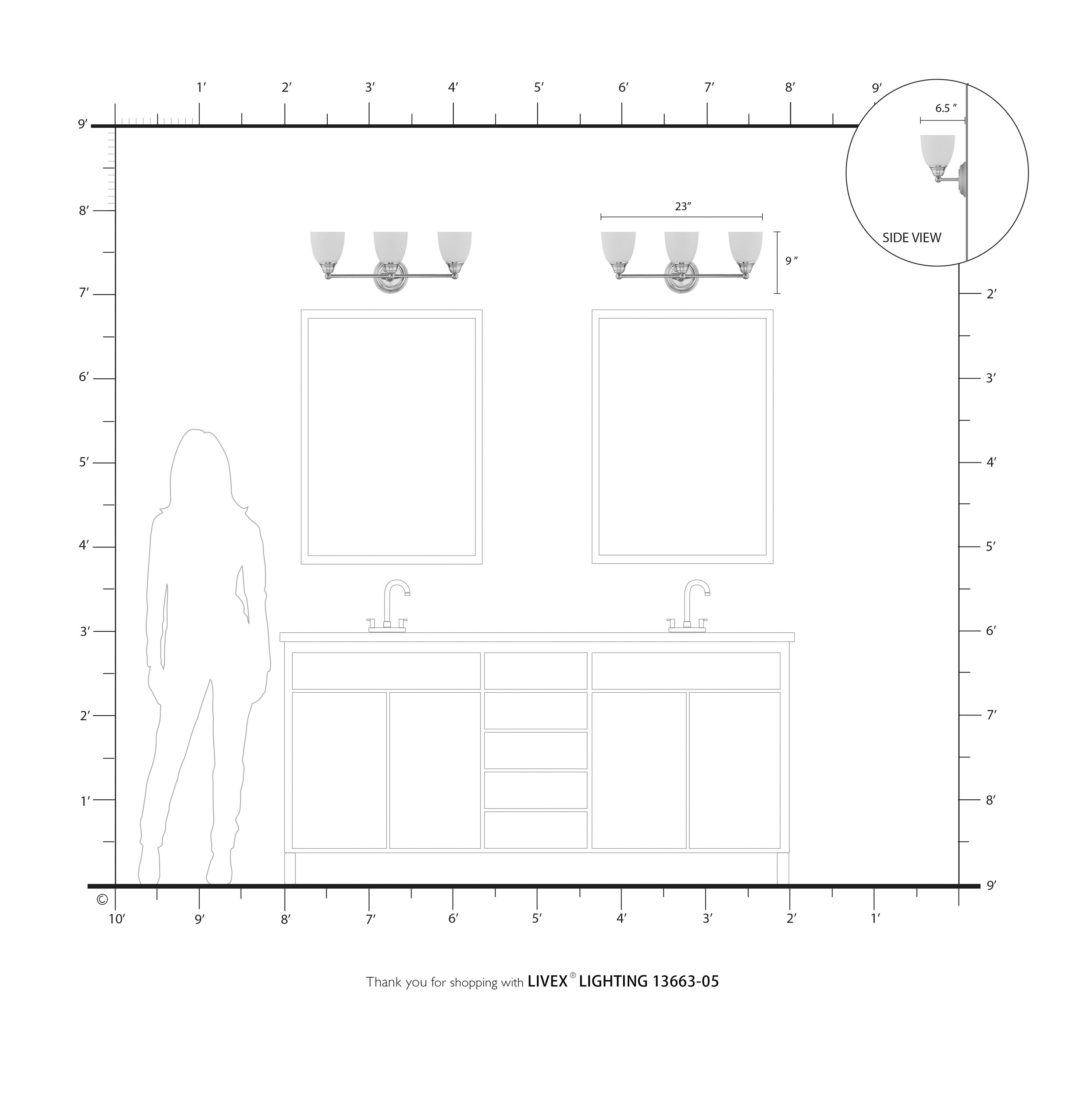 Livex Lighting 13663-05 b089995 - View #8