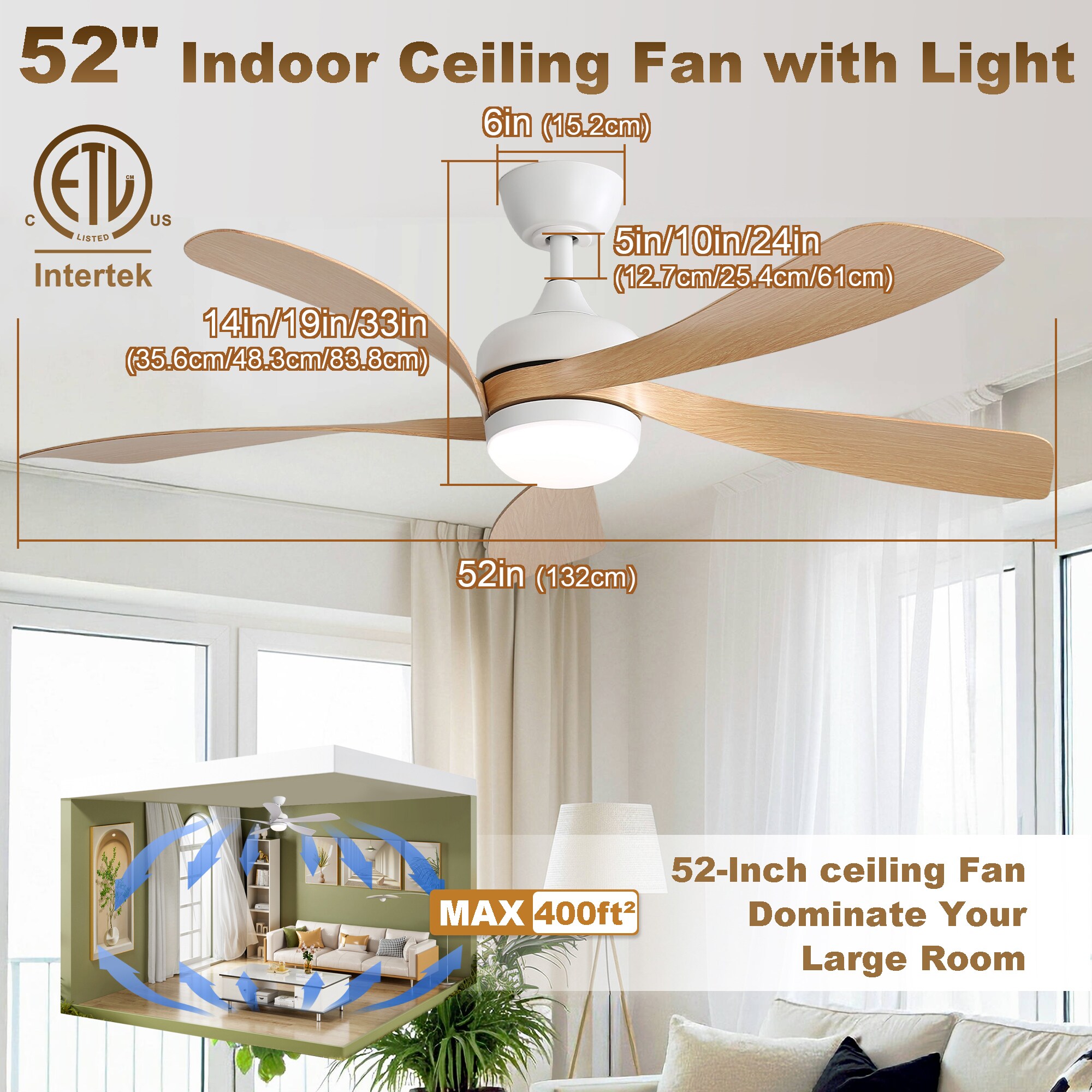 Sunrinx MG13-CF-11 Ceiling-Fans - View #6