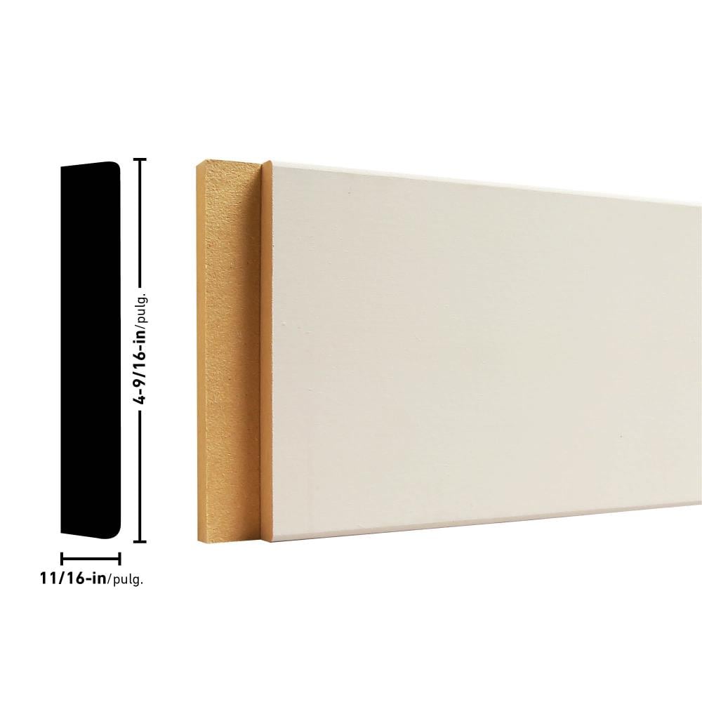 allen + roth 11/16-in x 4-9/16-in x 68-in Painted MDF 14 Door Jamb in ...