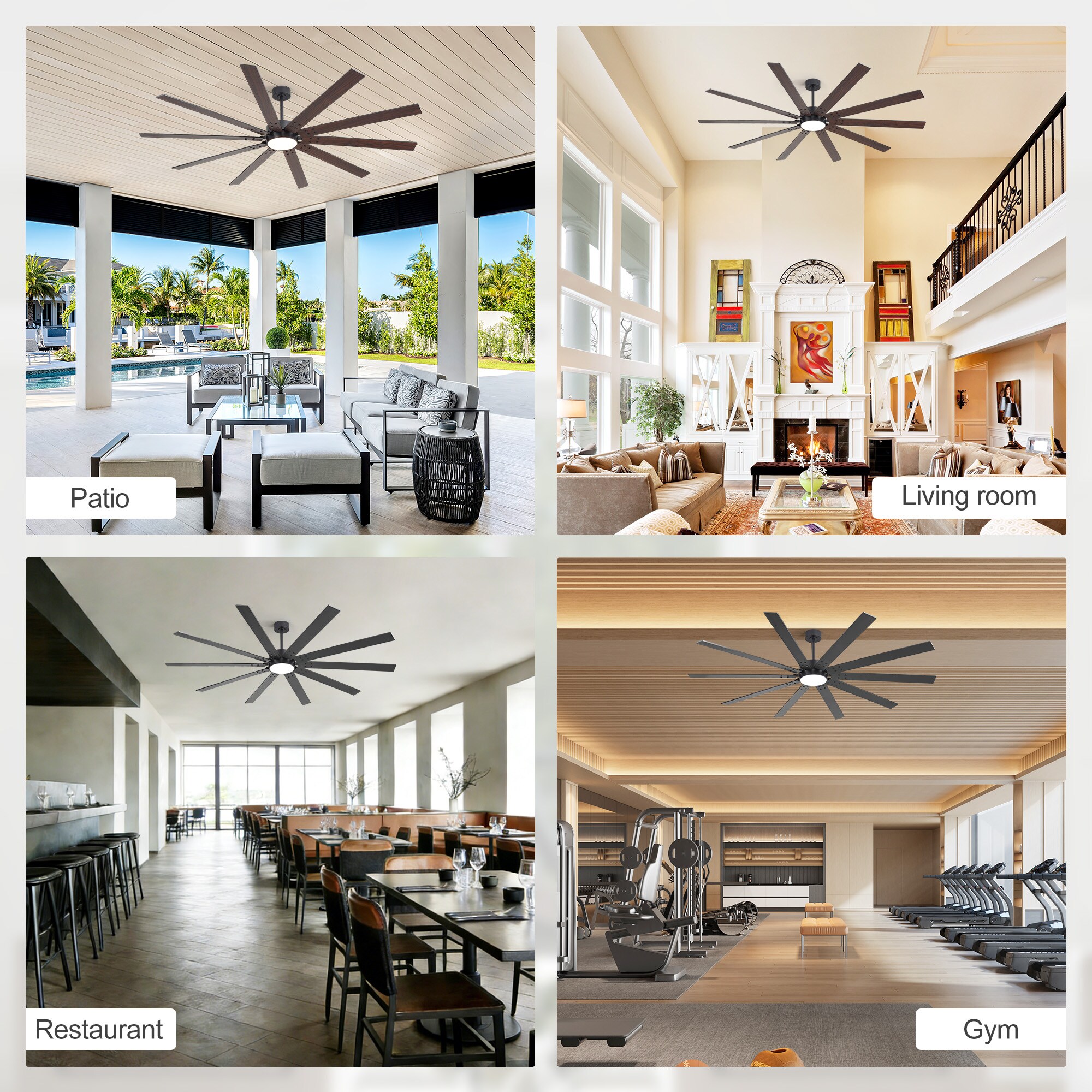 Airsurfer AS-35086-BK-Z Ceiling-Fans - View #9