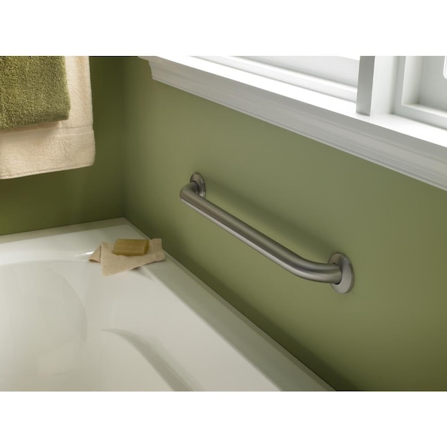 Franklin Brass 5700 Series 18-in Stainless Steel Wall Mount (ADA Compliant) Grab Bar Franklin Brass 5700 Series 18-in Stainless Steel Wall Mount (ADA Compliant) Grab Bar