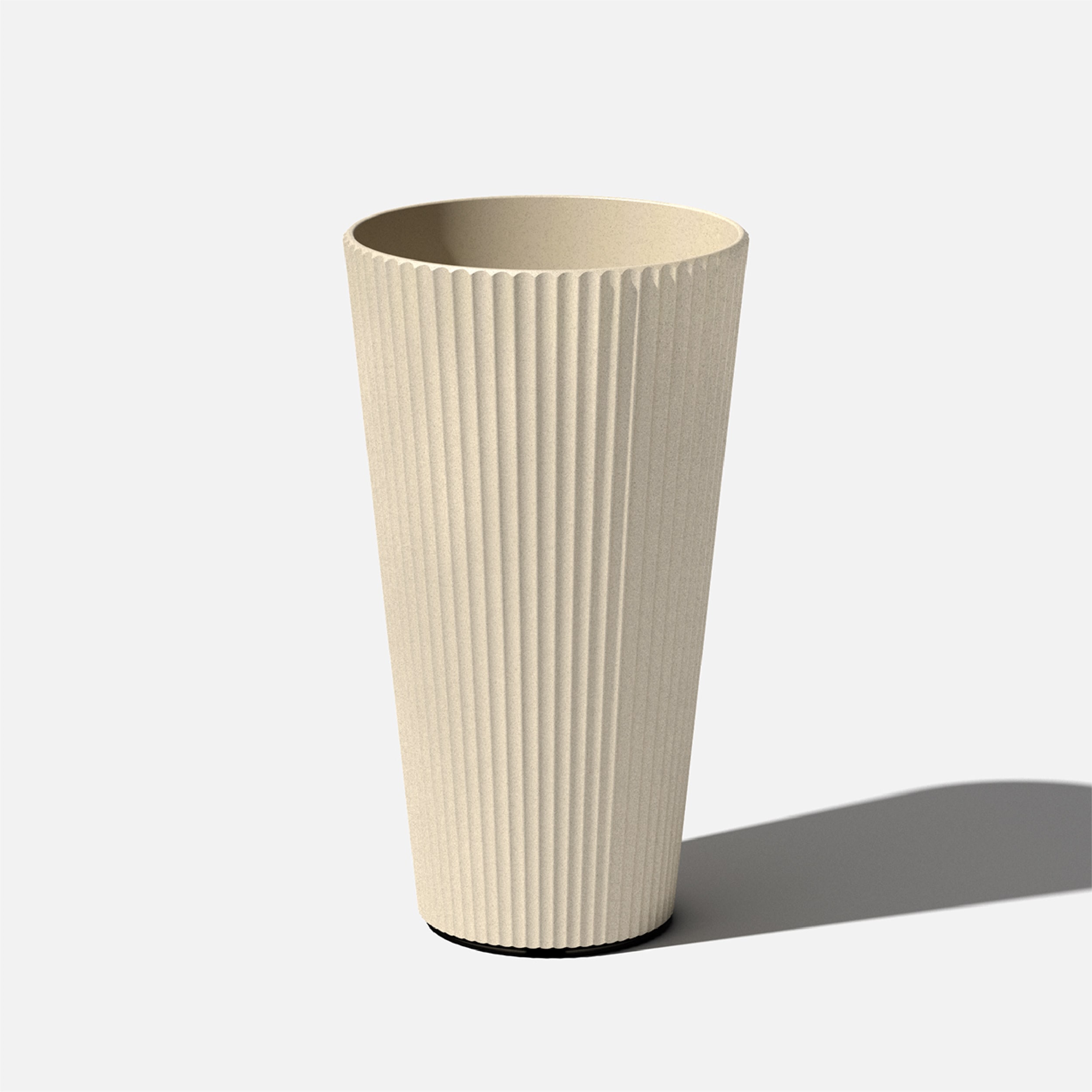 Veradek DMV26T Round 25.75-in W Large Multiple colors/finishes Plastic Indoor/Outdoor Planter with Drainage Holes