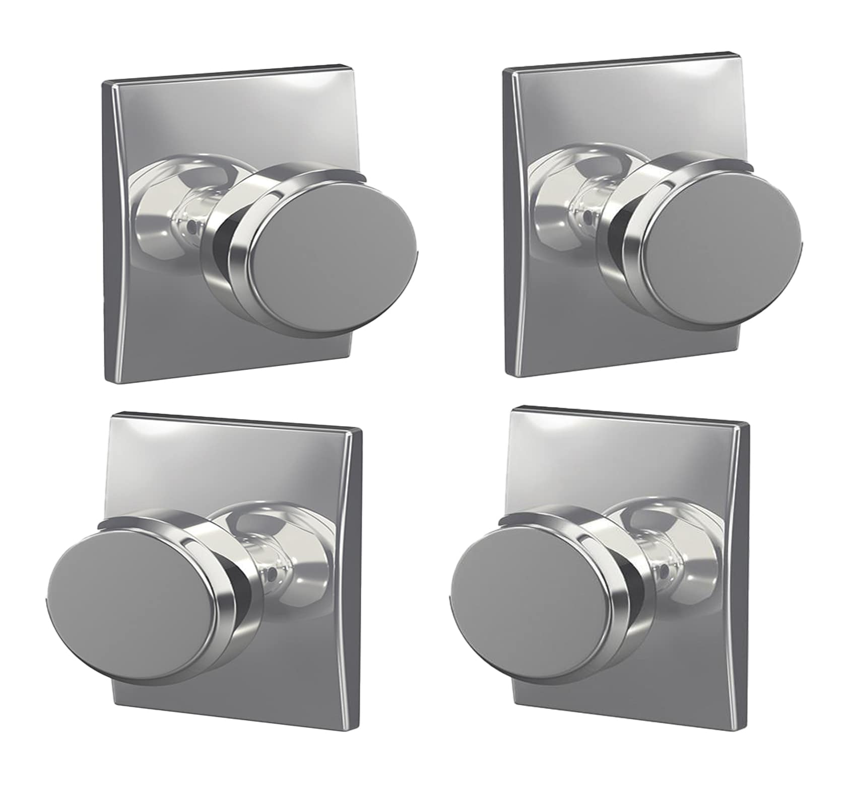 Shop Schlage Bowery w/Century Bright Chrome Collection at Lowes.com