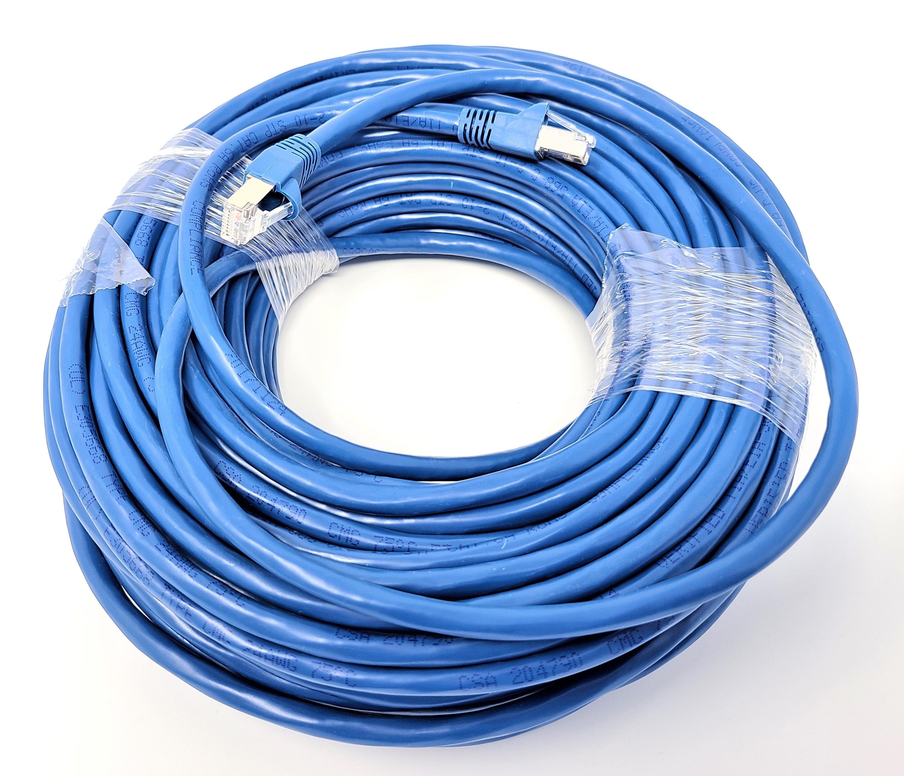 Cat 7 Ethernet Cable 100ft Outdoor Indoor, High Speed Long