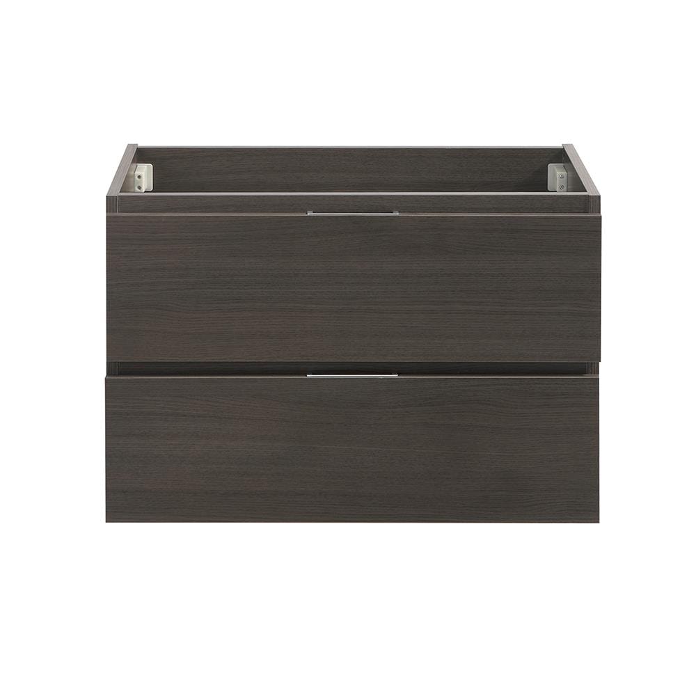 Fresca Valencia 30-in Gray Oak Bathroom Vanity Base Cabinet without Top ...