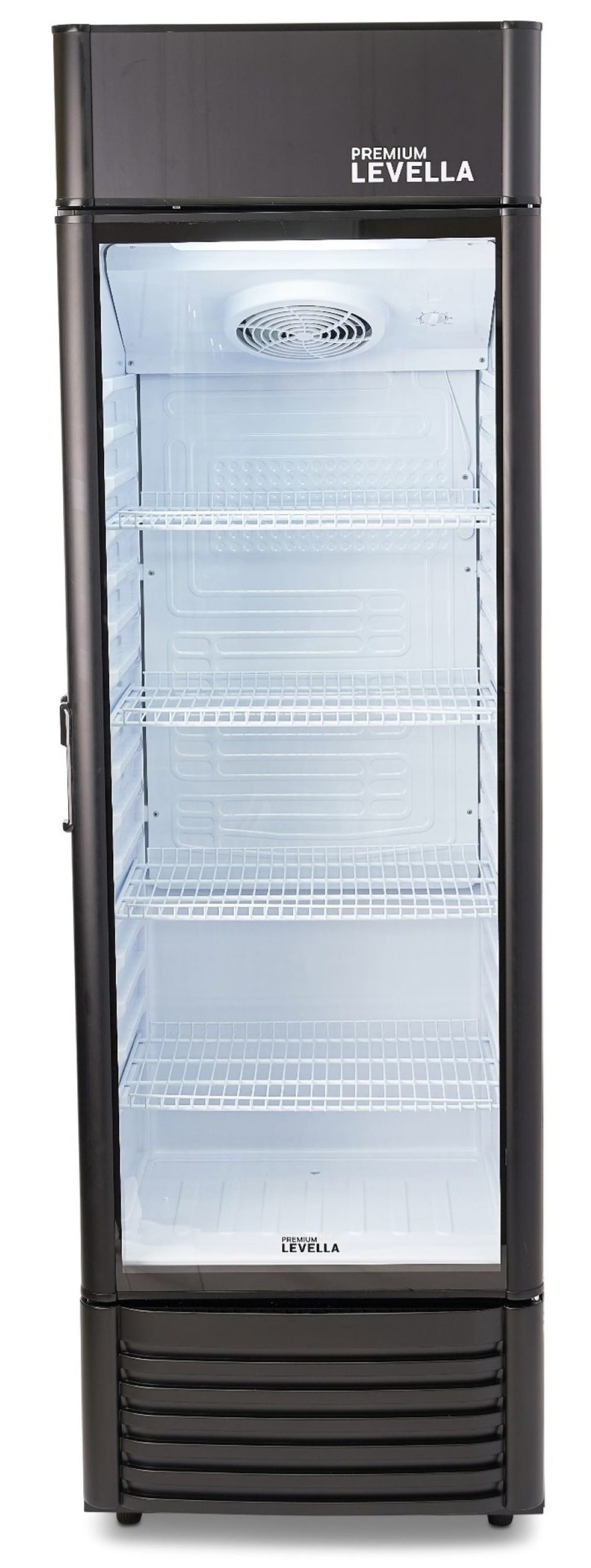 Levella 12.5 Cu ft Display Beverage Refrigerator - Black