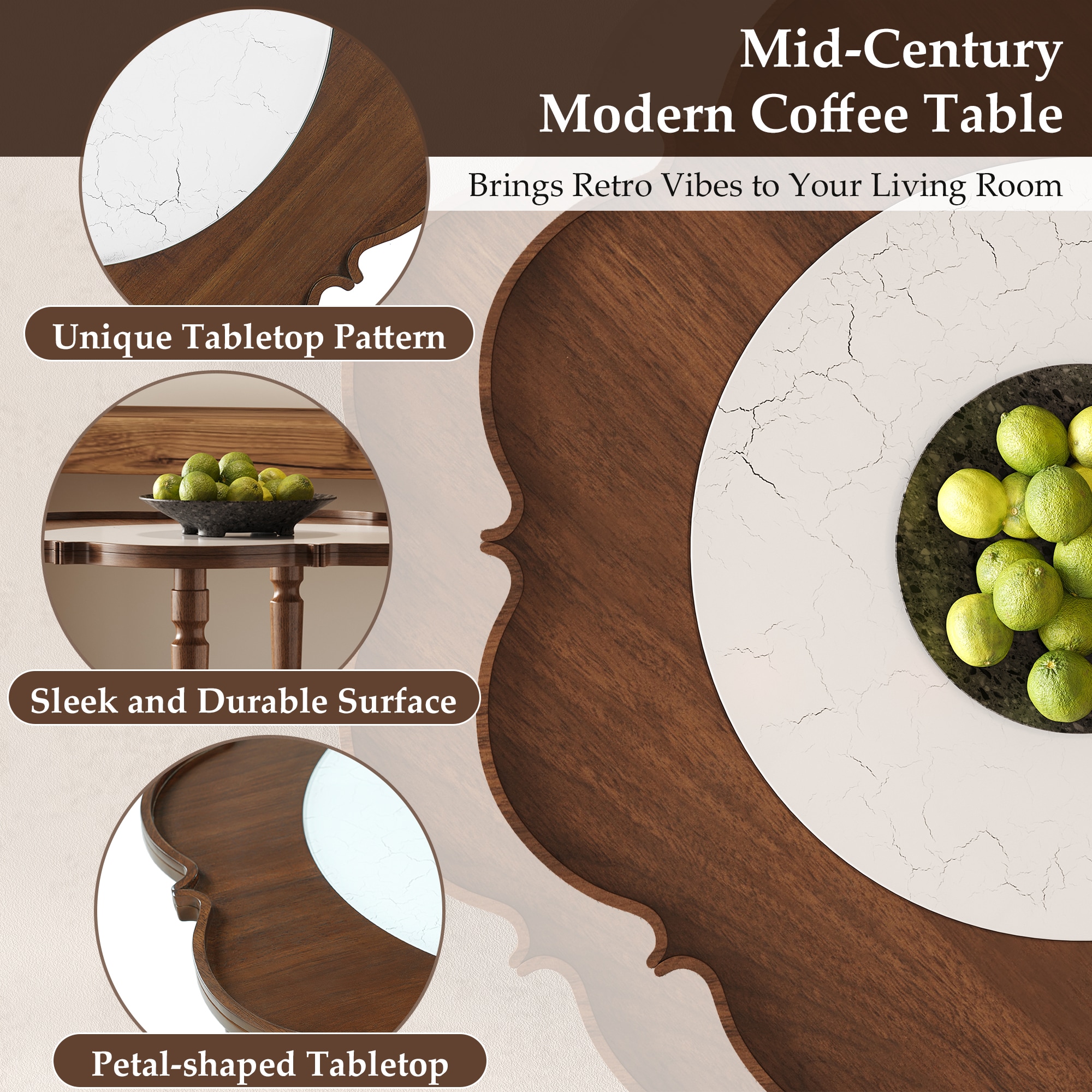 ModernLuxe L3P-N735P291422D Coffee-Tables - View #7