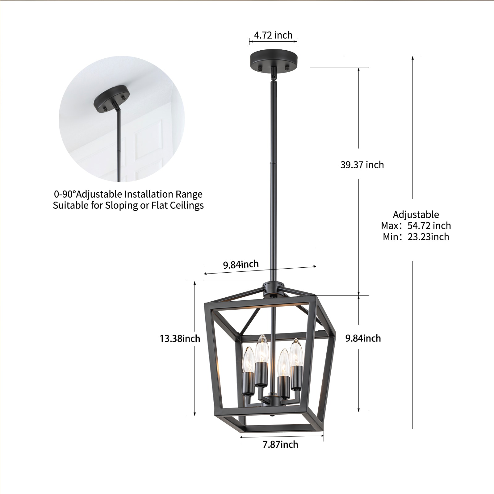 GoYeel ZP021BL Pendant-Lights - View #3