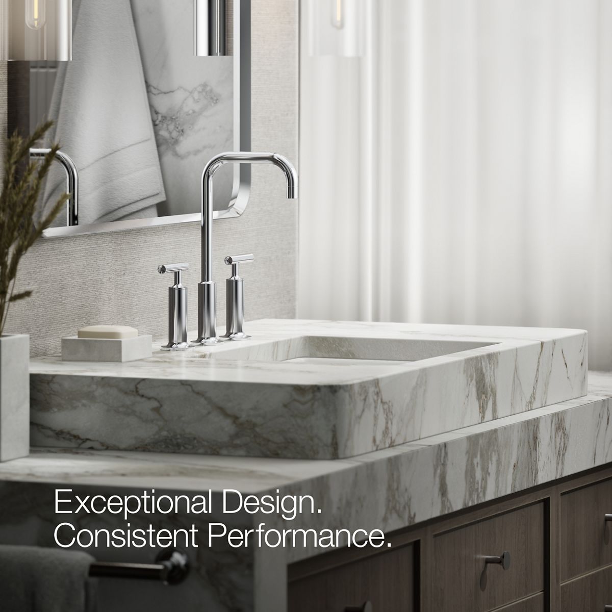 KOHLER 14408-4-CP Lavatory-Faucets - View #3