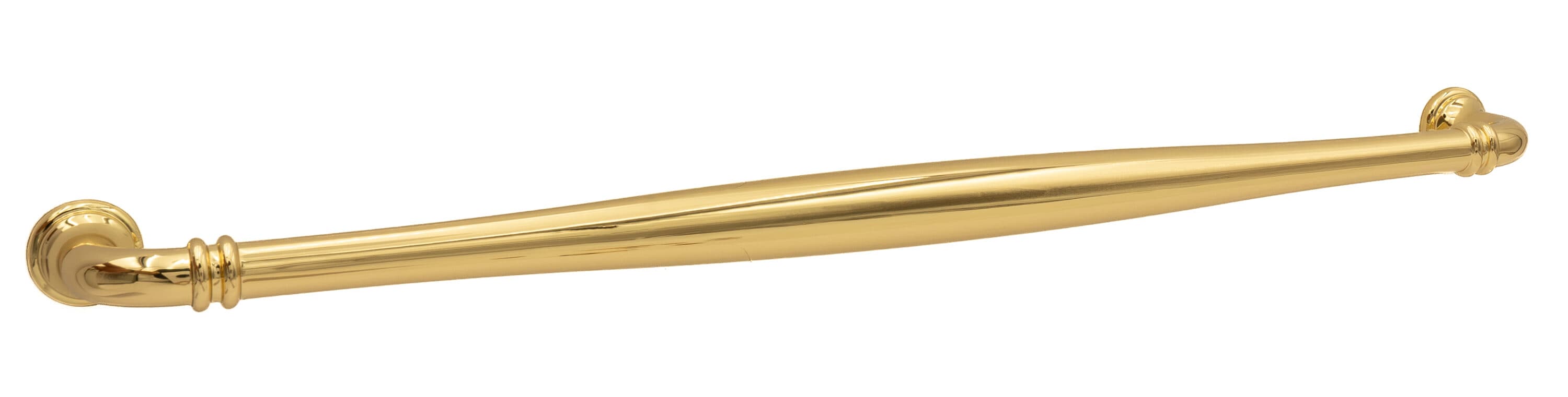 Sumner Street Home Hardware Paris 14-in , 356mm Center to Center Polished Gold Cylindrical Bar For Use on Appliances Drawer Pulls #RL005989