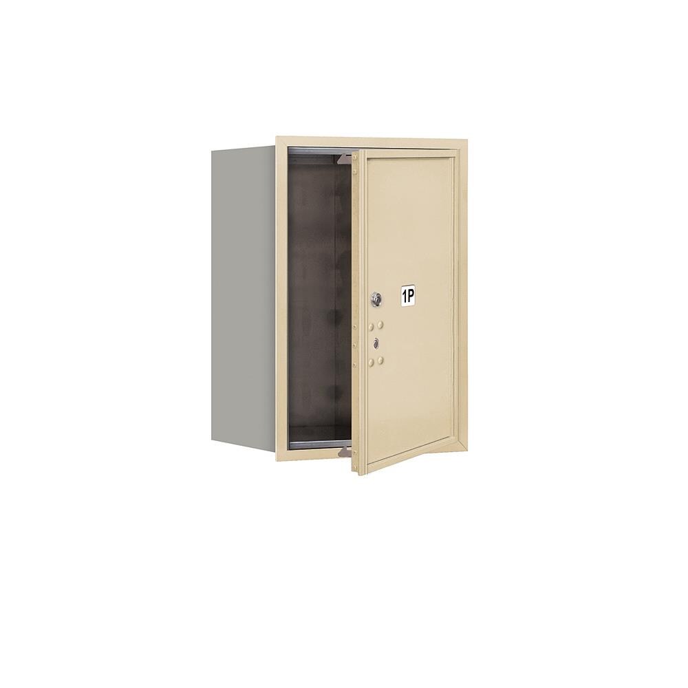 SALSBURY INDUSTRIES 3706S-1PSFP Recessed Mount Brown Metal Extra Large Lockable Cluster Mailbox