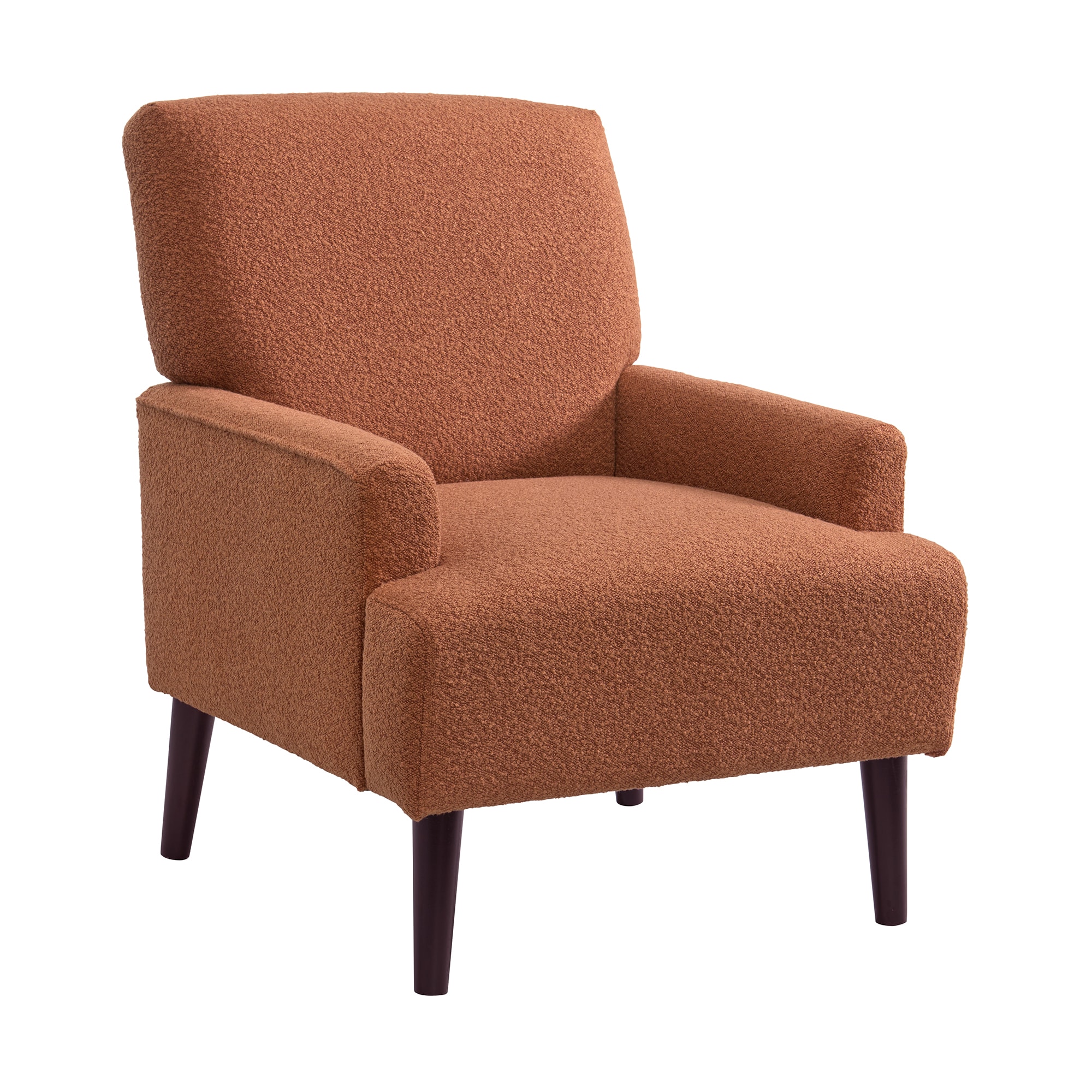 Picket House Furnishings U-4410-8331-100 May Casual Orange Boucle Accent Chair