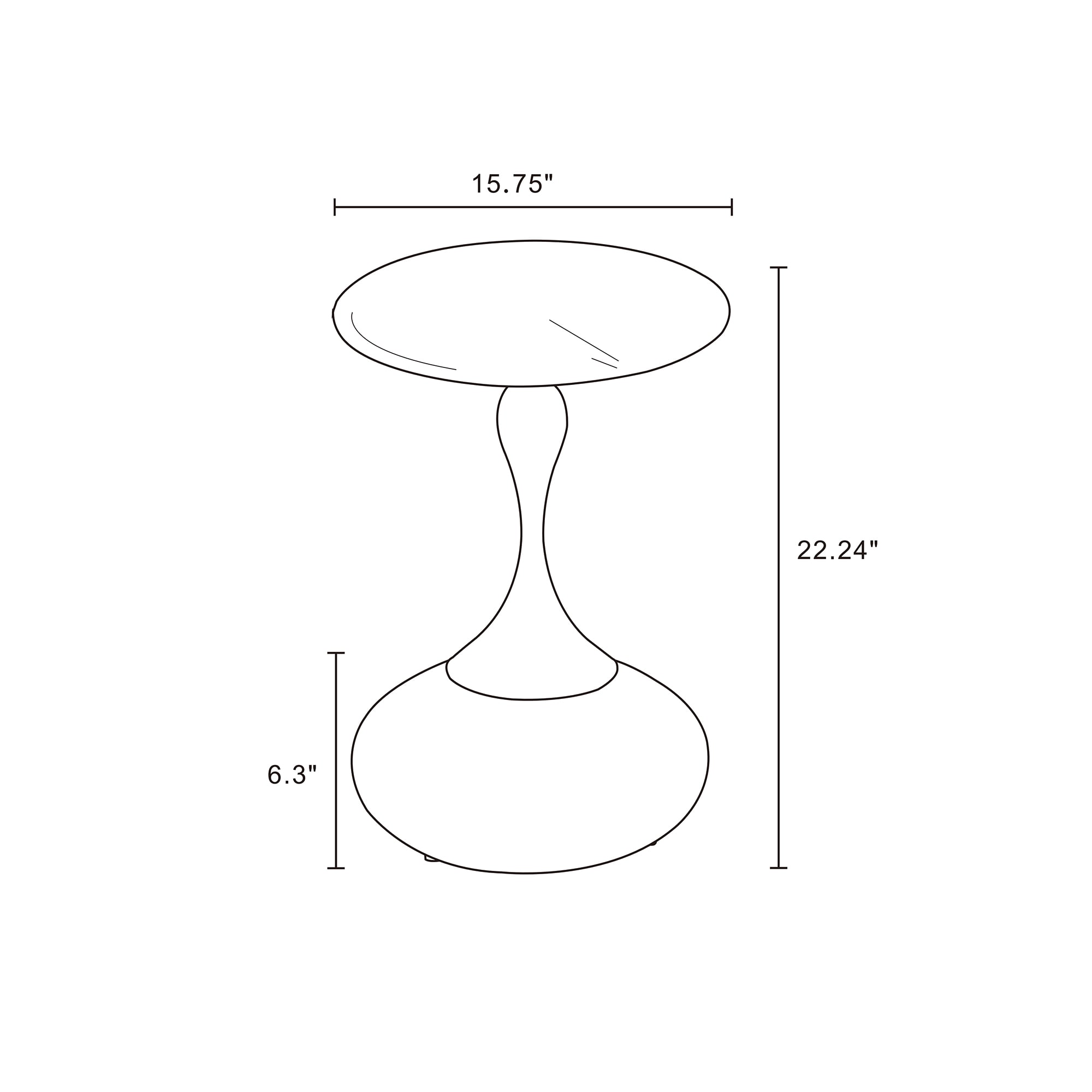 Manhattan Comfort ET006-BR End-Tables - View #3
