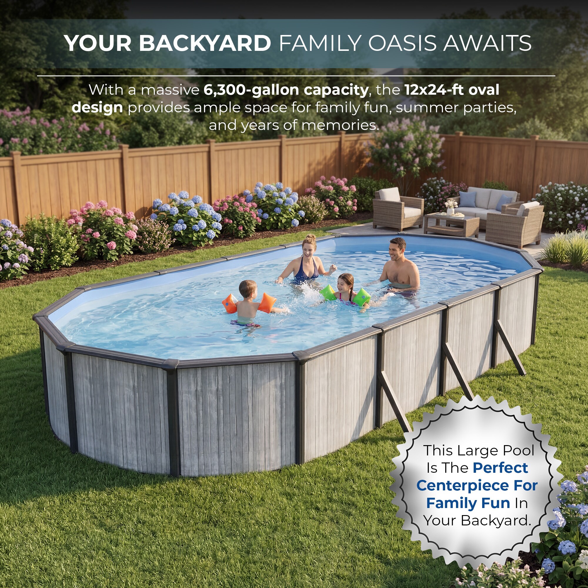 Blue Wave NB7330 Above-Ground-Pools - Thumbnail View #4