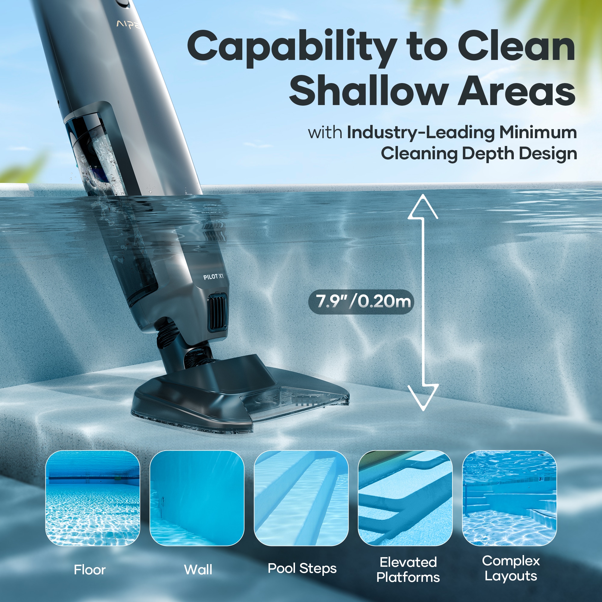 Aiper PILOT X1 Pool-Vacuums - View #3