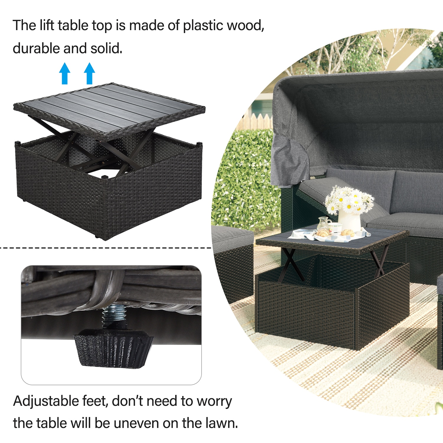 Bybafun YA0200262 Patio-Sofas-Daybeds - View #4