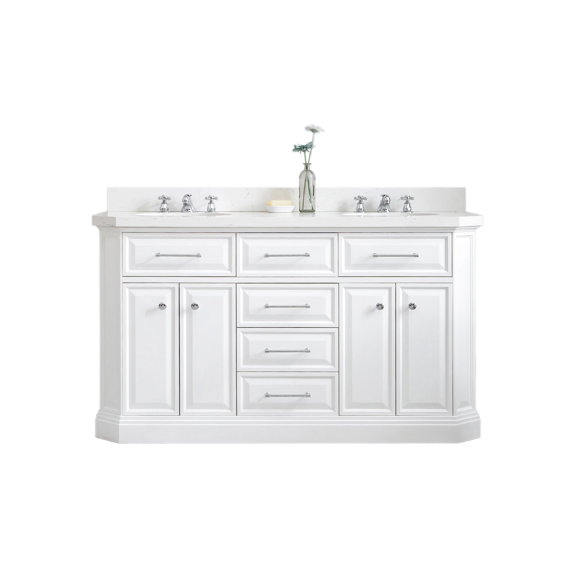 Water Creation PA60A-0100PW Bath-Vanity-Combo - View #2