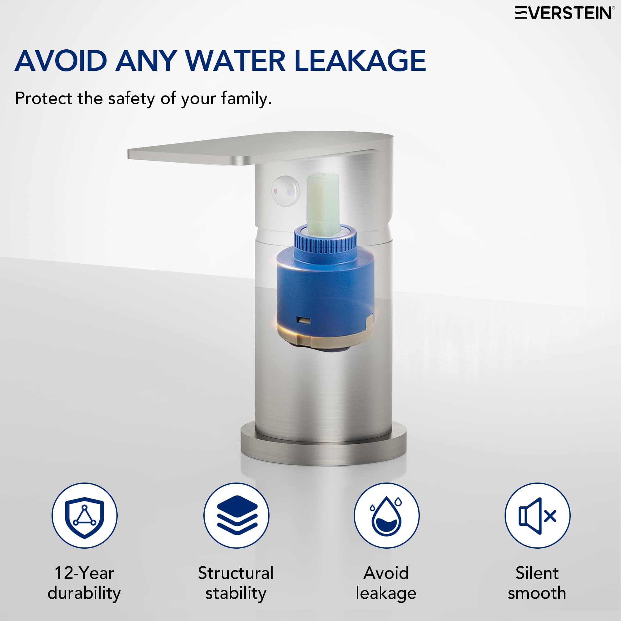 EVERSTEIN SFS-1160-NK Roman-Tub-Faucets - View #9