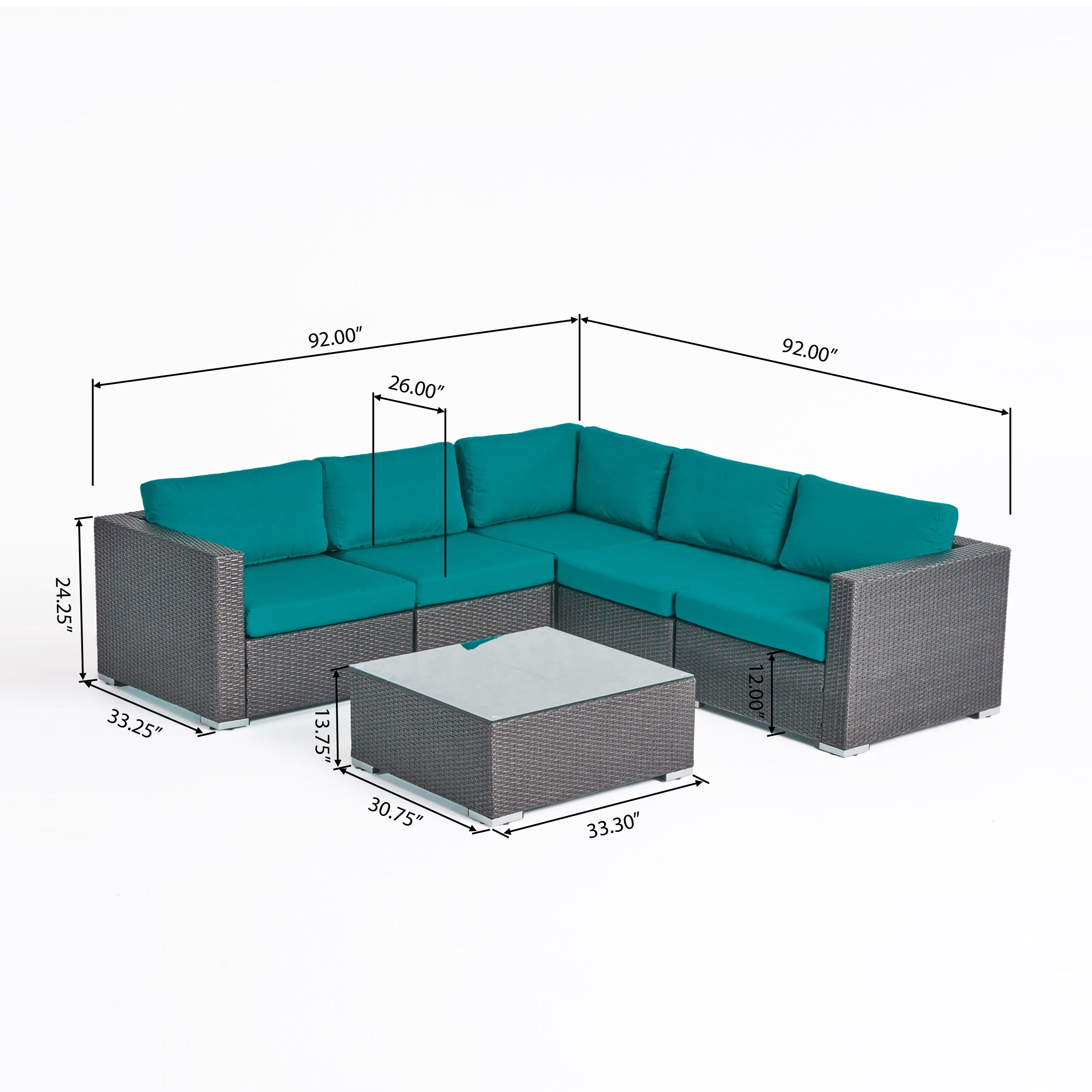 Christopher Knight Home 308501 Patio-Sofas-Daybeds - View #3