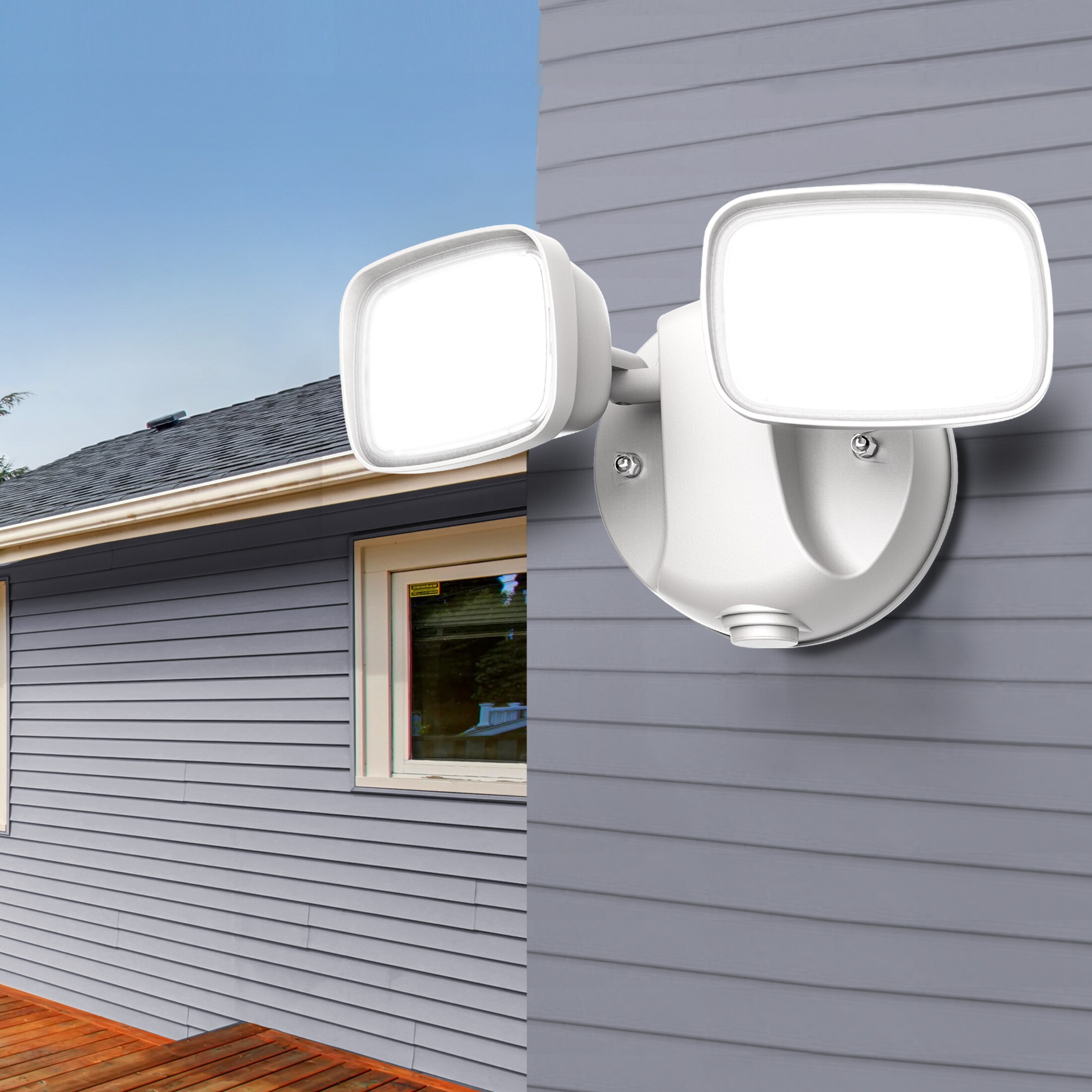 Feit Electric S9DFL/CCT/WH/AG Switch-Controlled-Floodlights - View #6