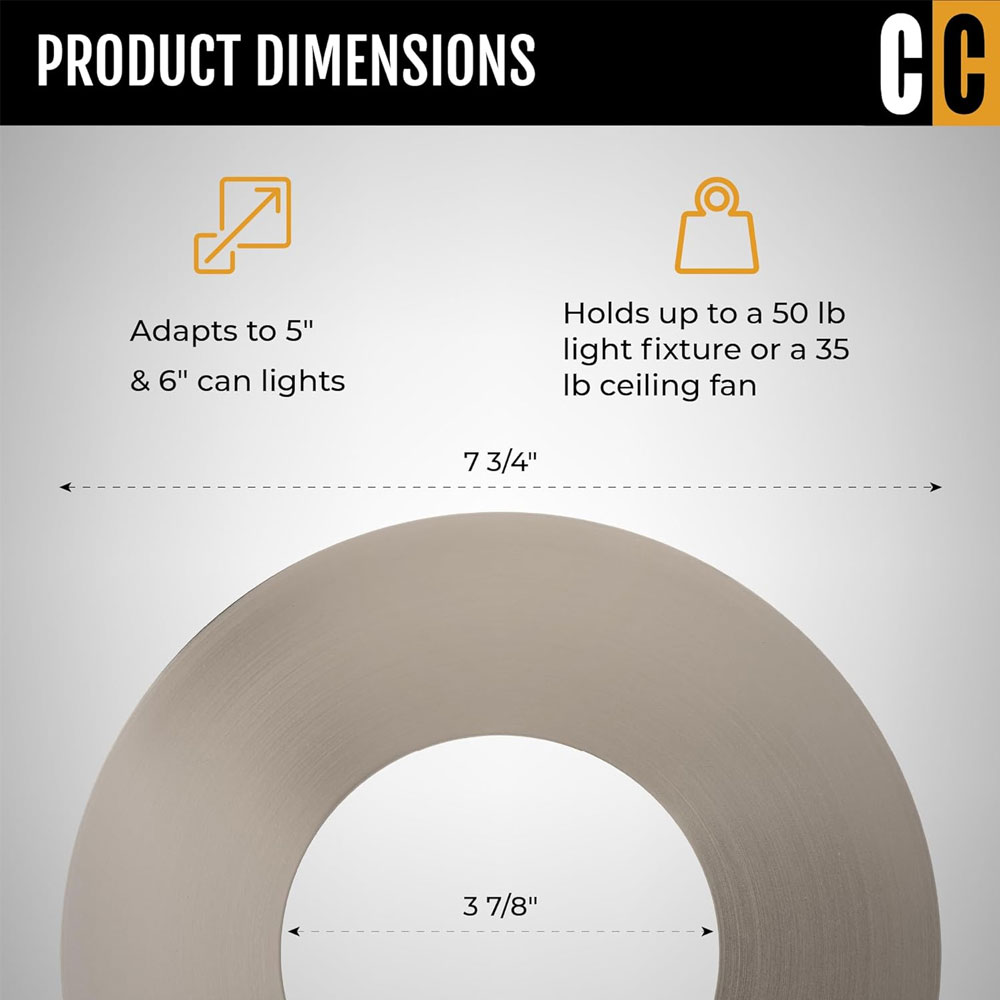 The Can Converter R56-RMF-STN Recessed-Kits - View #3