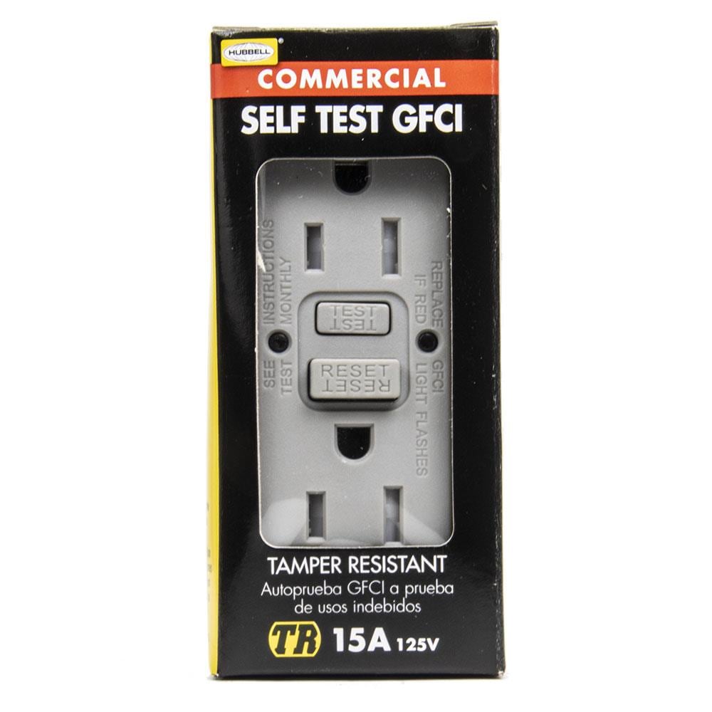 Hubbell GFTRST15GYZ receptacles - View #4