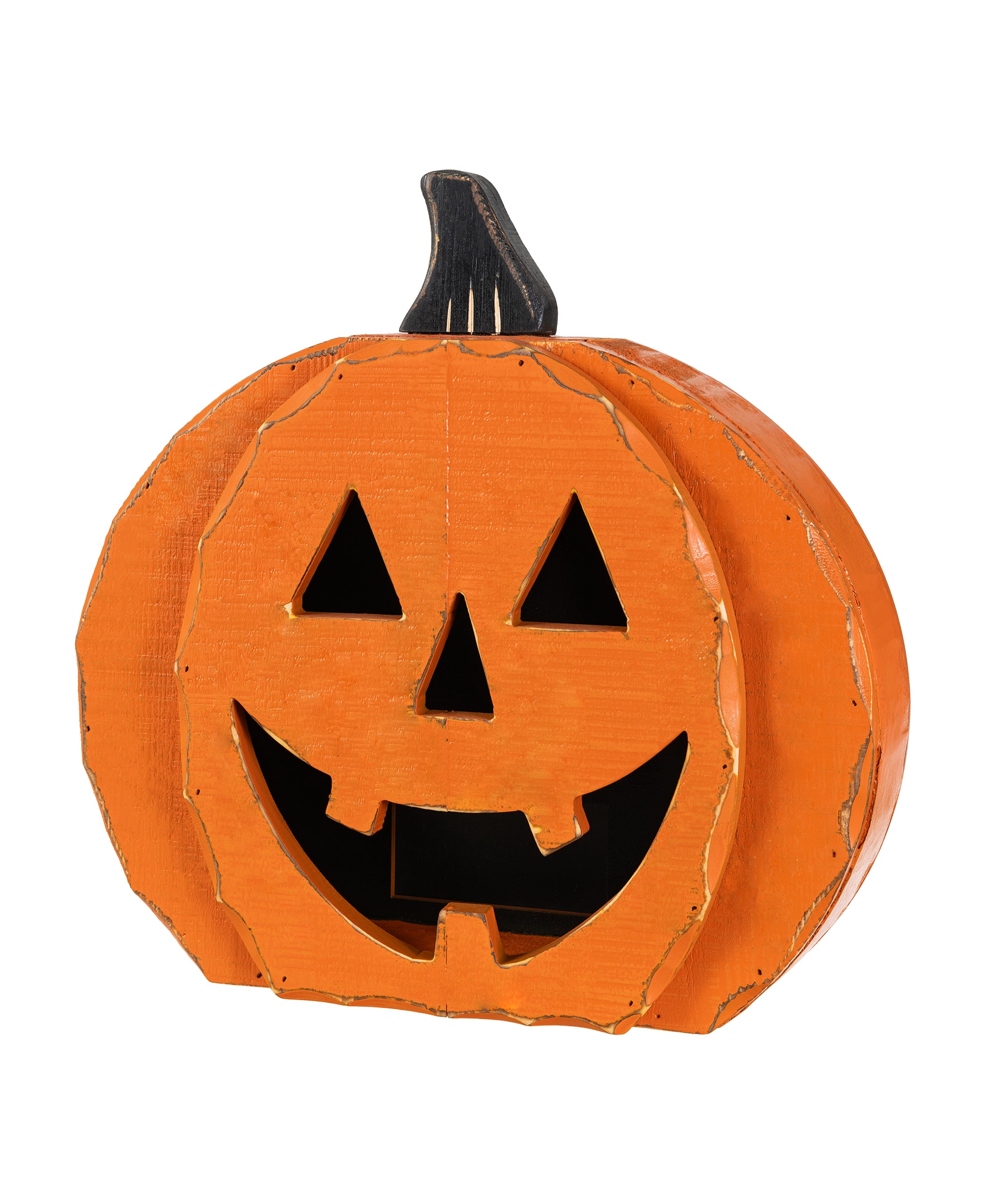 Glitzhome 14.25 in L Halloween Wooden Porch Decor