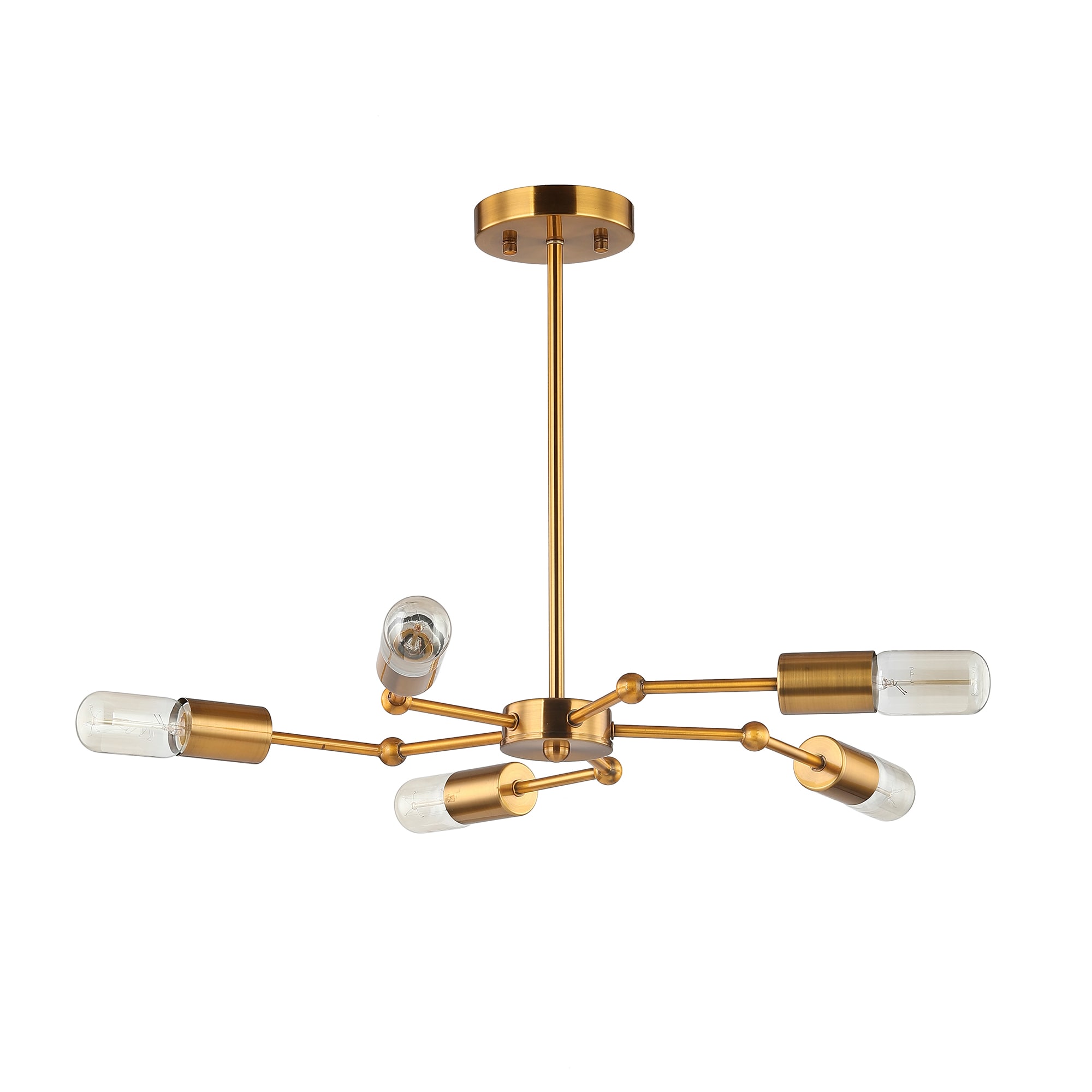 Warehouse of Tiffany 2-Light Brass Modern/Contemporary Dry Rated ...