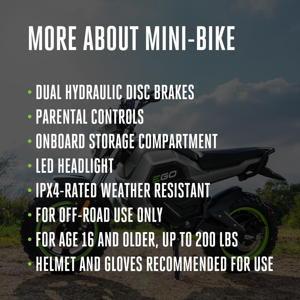 EGO MB1000 Dirt-Bikes-Mini-Bikes - View #9