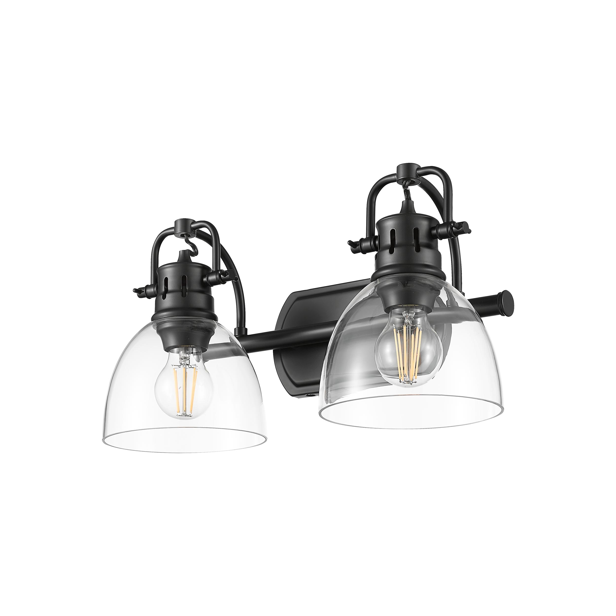 Golden Lighting 3602-BA2 BLK-CLR b089995 - View #3