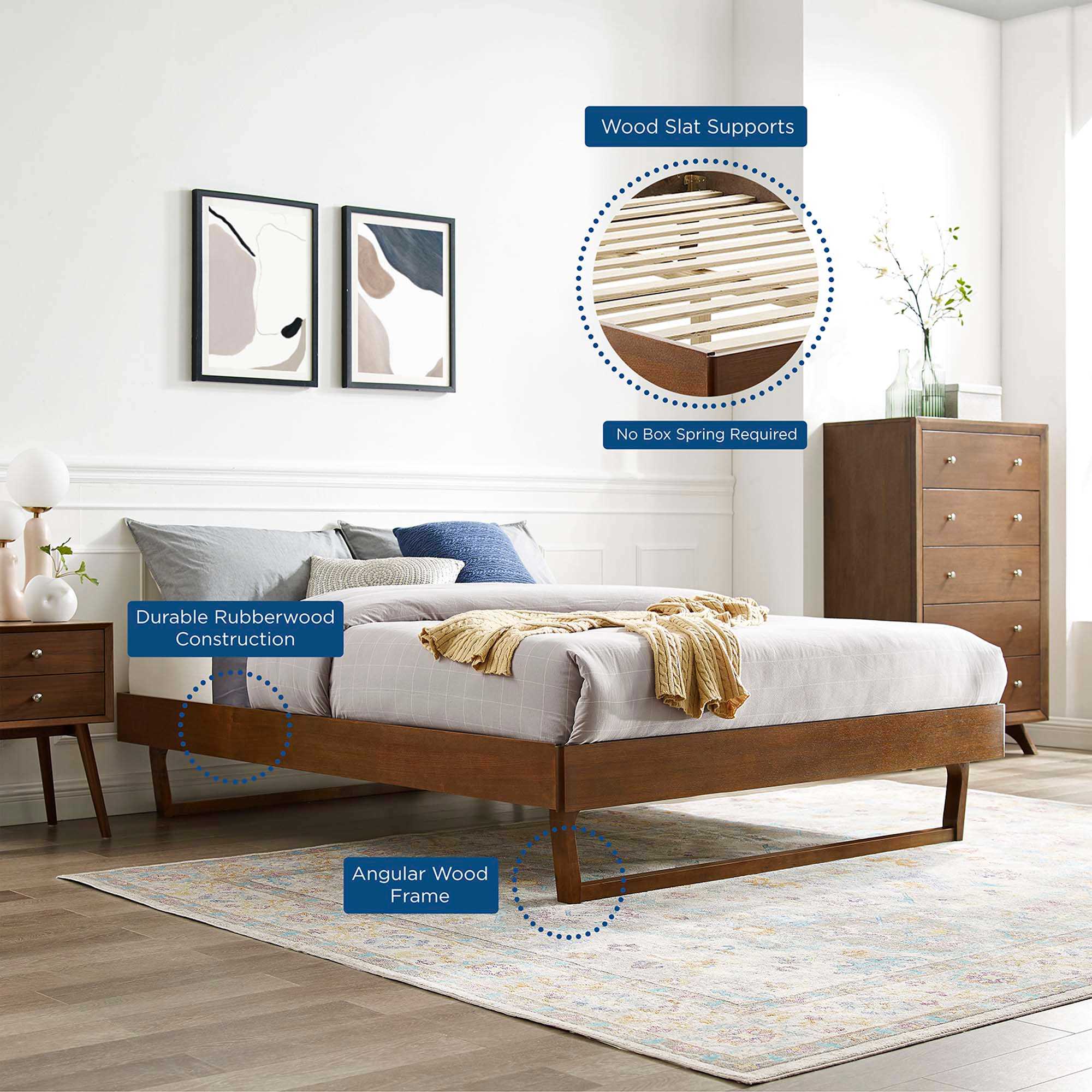 Modway MOD-6212-WAL beds - View #3