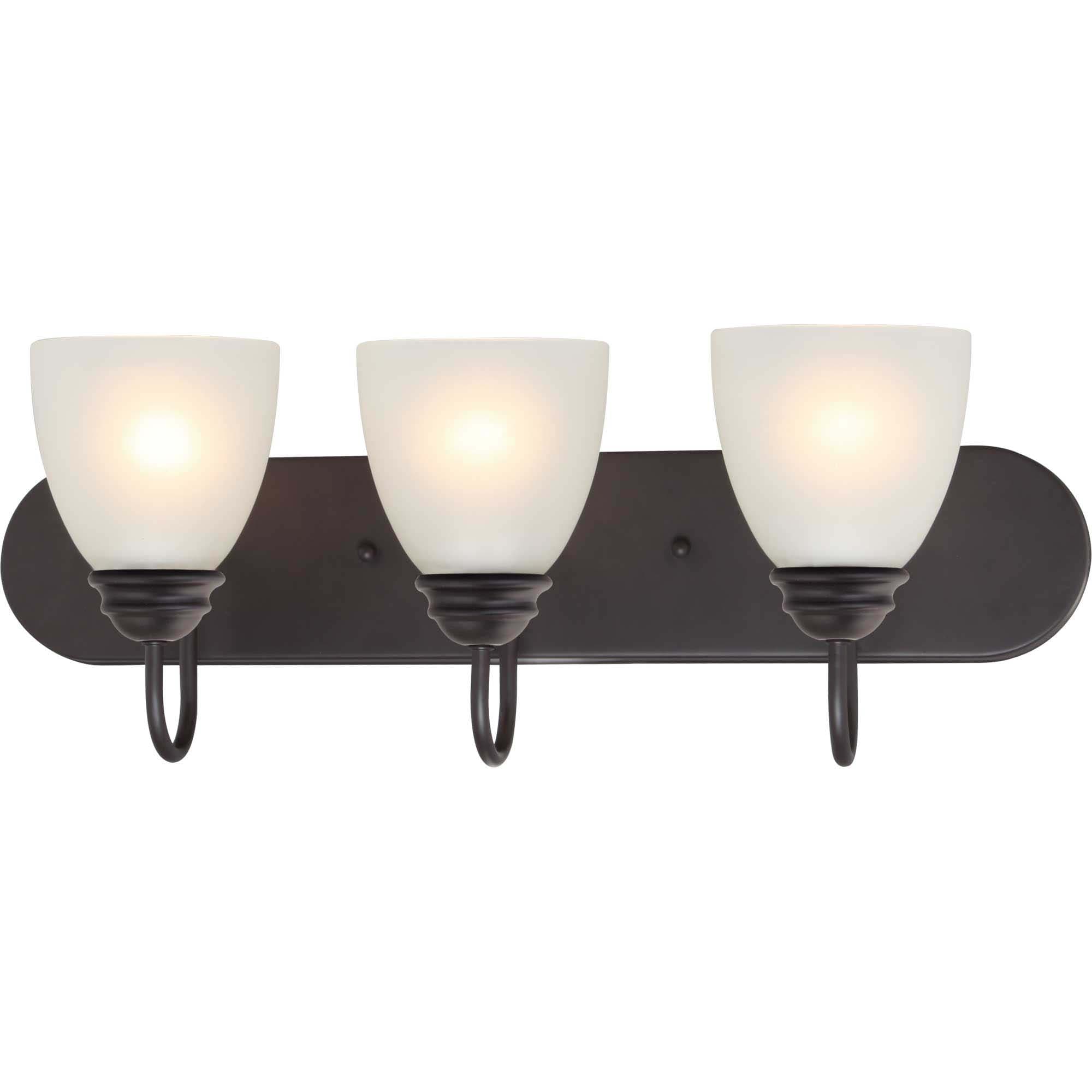 Volume Lighting V1983-79 Mari 24-in 3 -Light Satin Bronze Modern/contemporary Vanity light