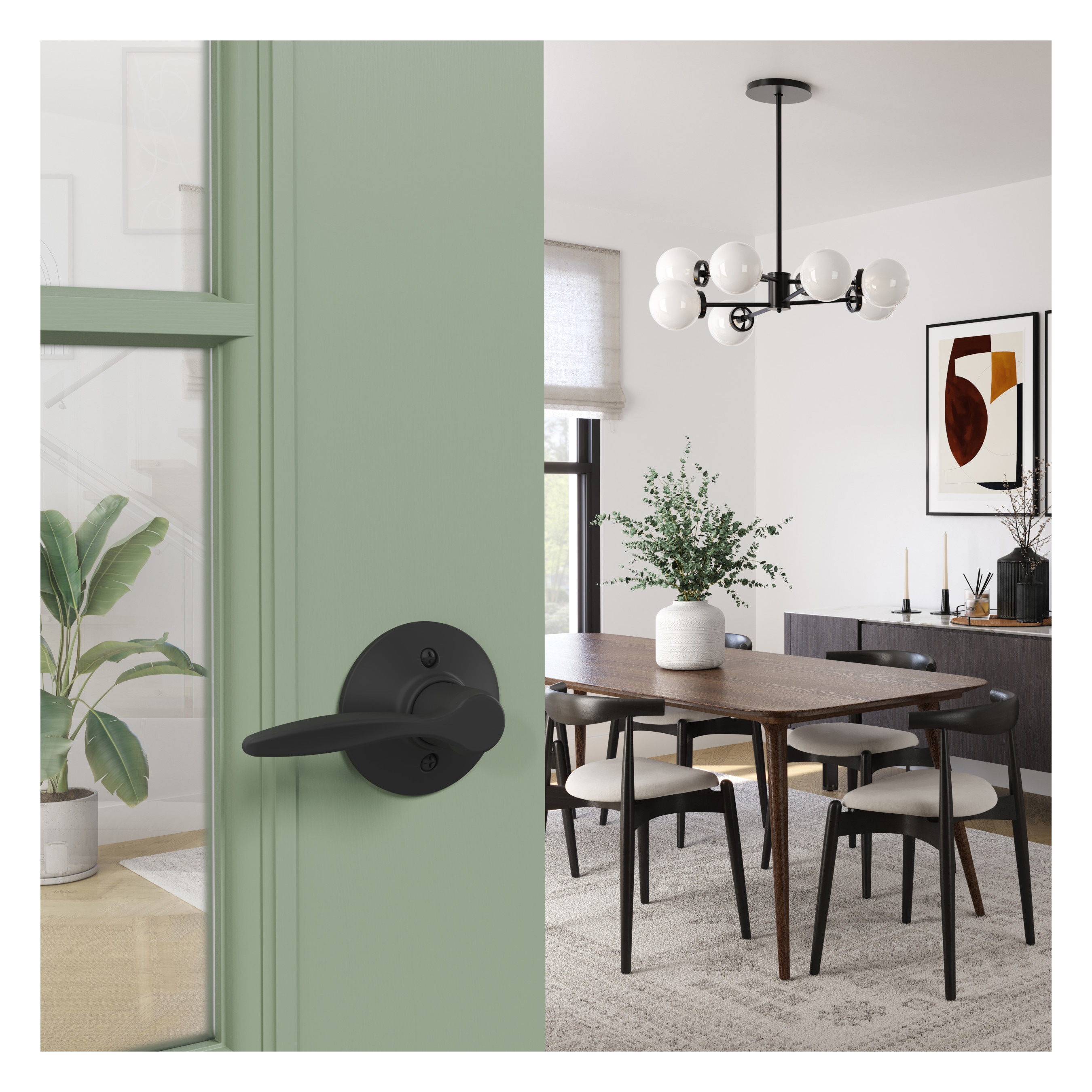 Schlage F170 DEL 622 RH Door-Handles - View #2