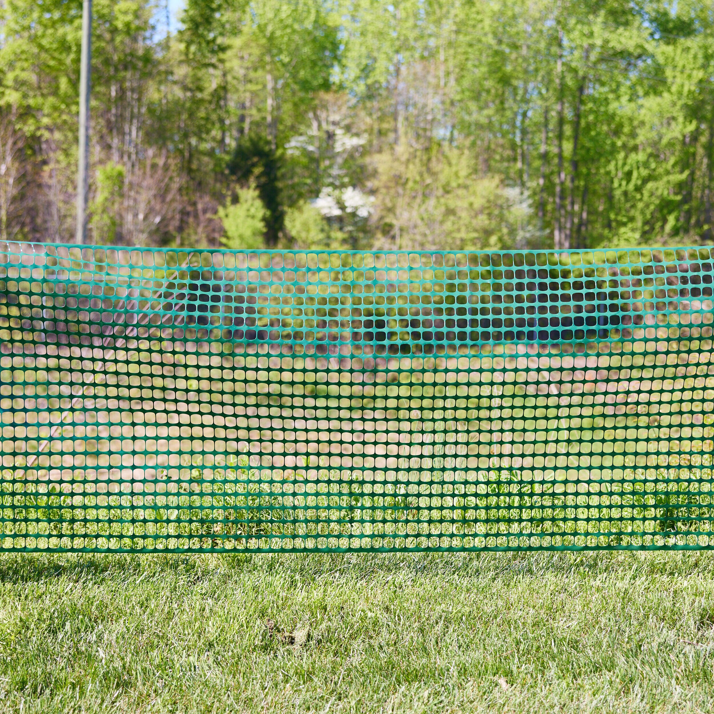 Tenax 4-ft H x 100-ft L Construction HDPE Safety Fence at Lowes.com